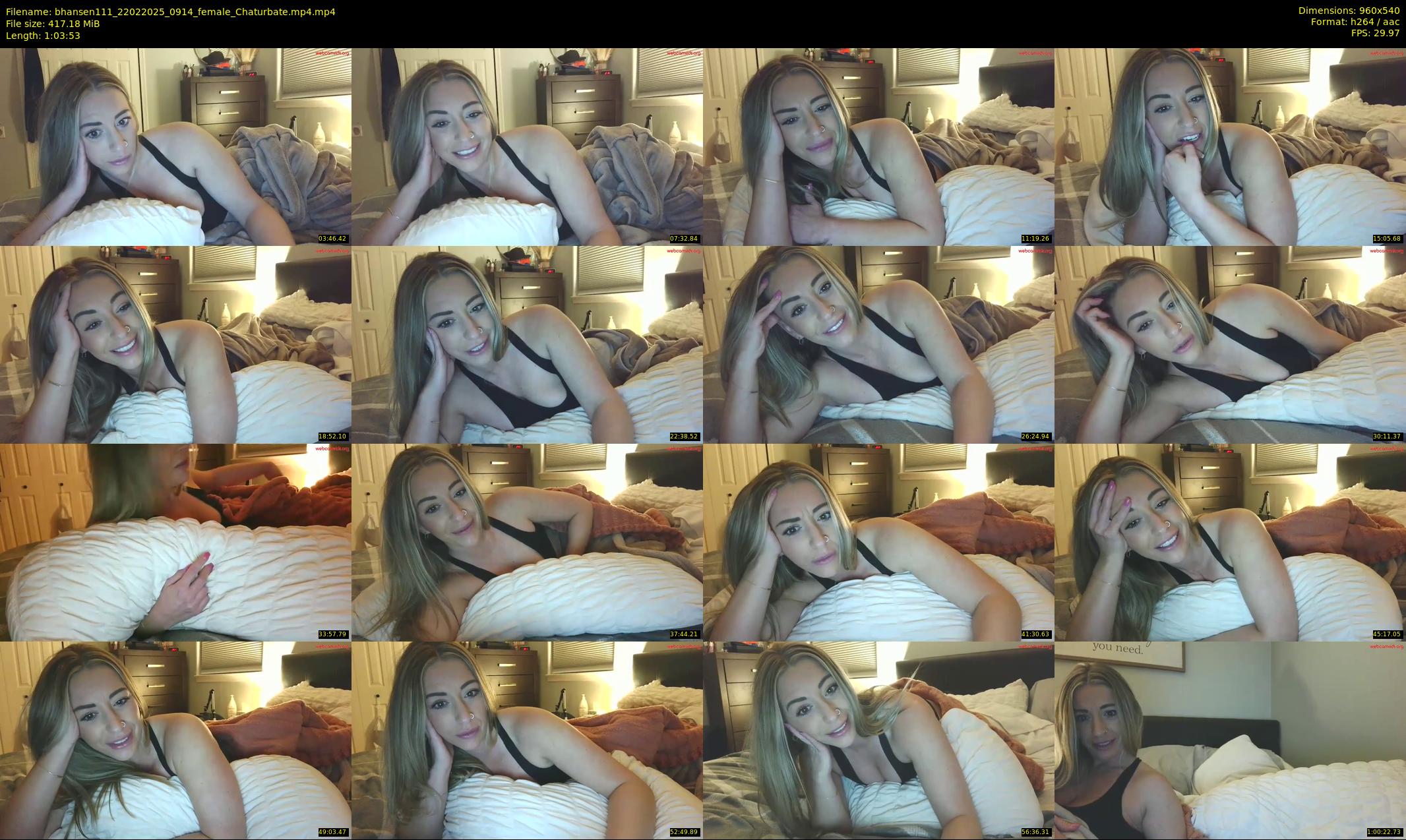 bhansen111 — 64 minute Chaturbate female cam show recording, 480p, Feb 22, 2025