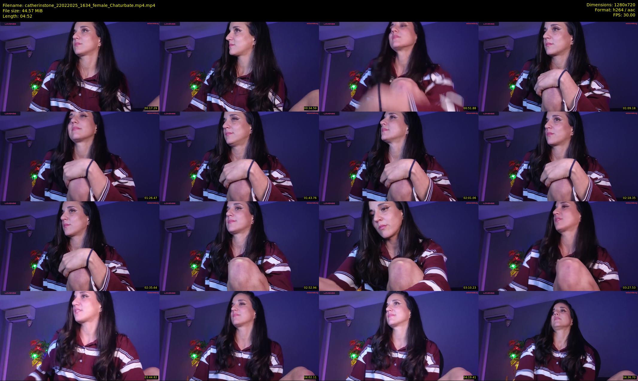 catherinstone — 5 minute Chaturbate female cam show recording, 720p, Feb 22, 2025