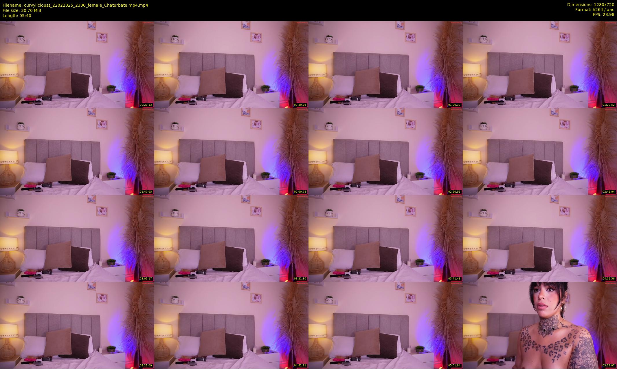 curvyliciouss — 6 minute Chaturbate female cam show recording, 720p, Feb 22, 2025