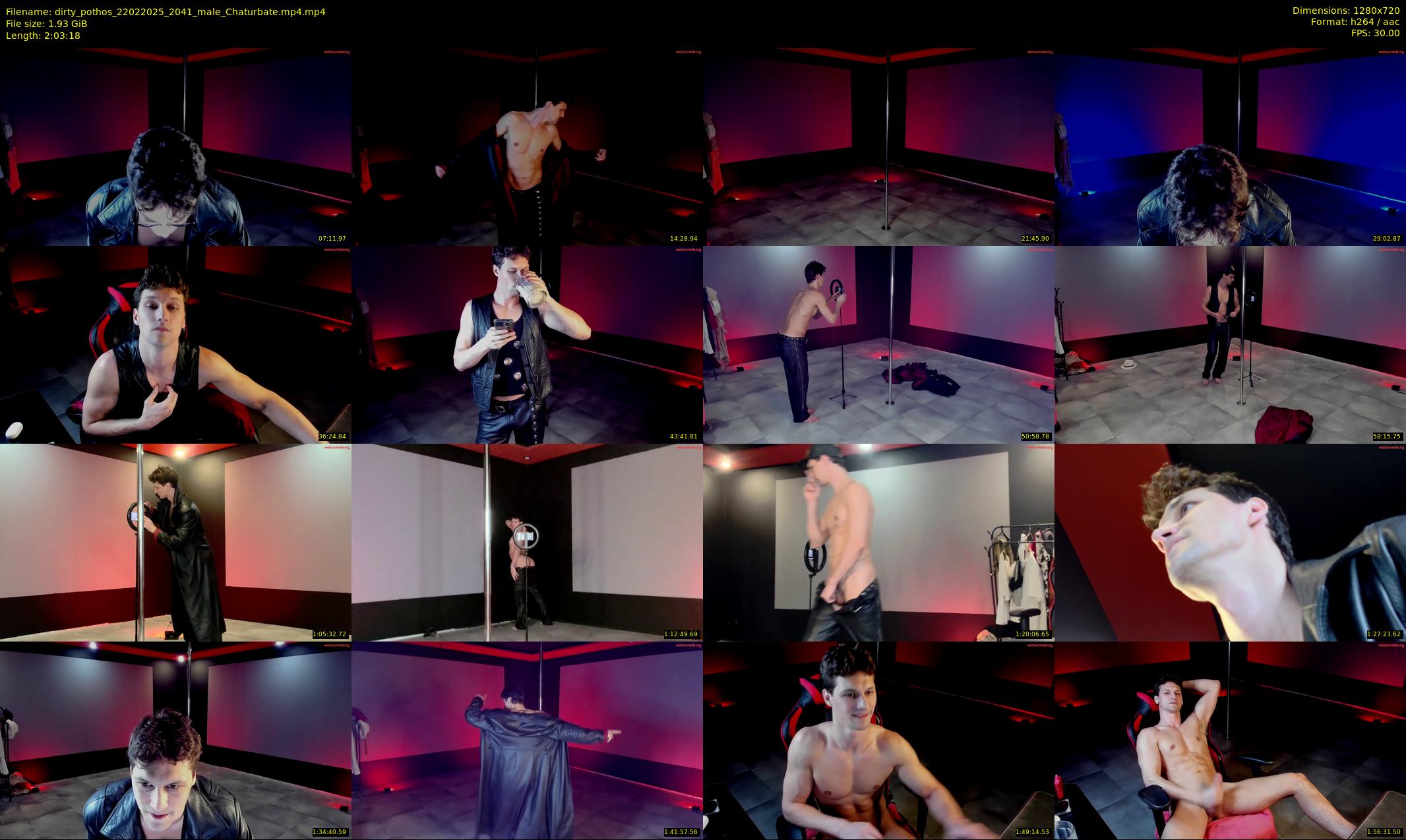 dirty_pothos — 124 minute Chaturbate male cam show recording, 720p, Feb 22, 2025