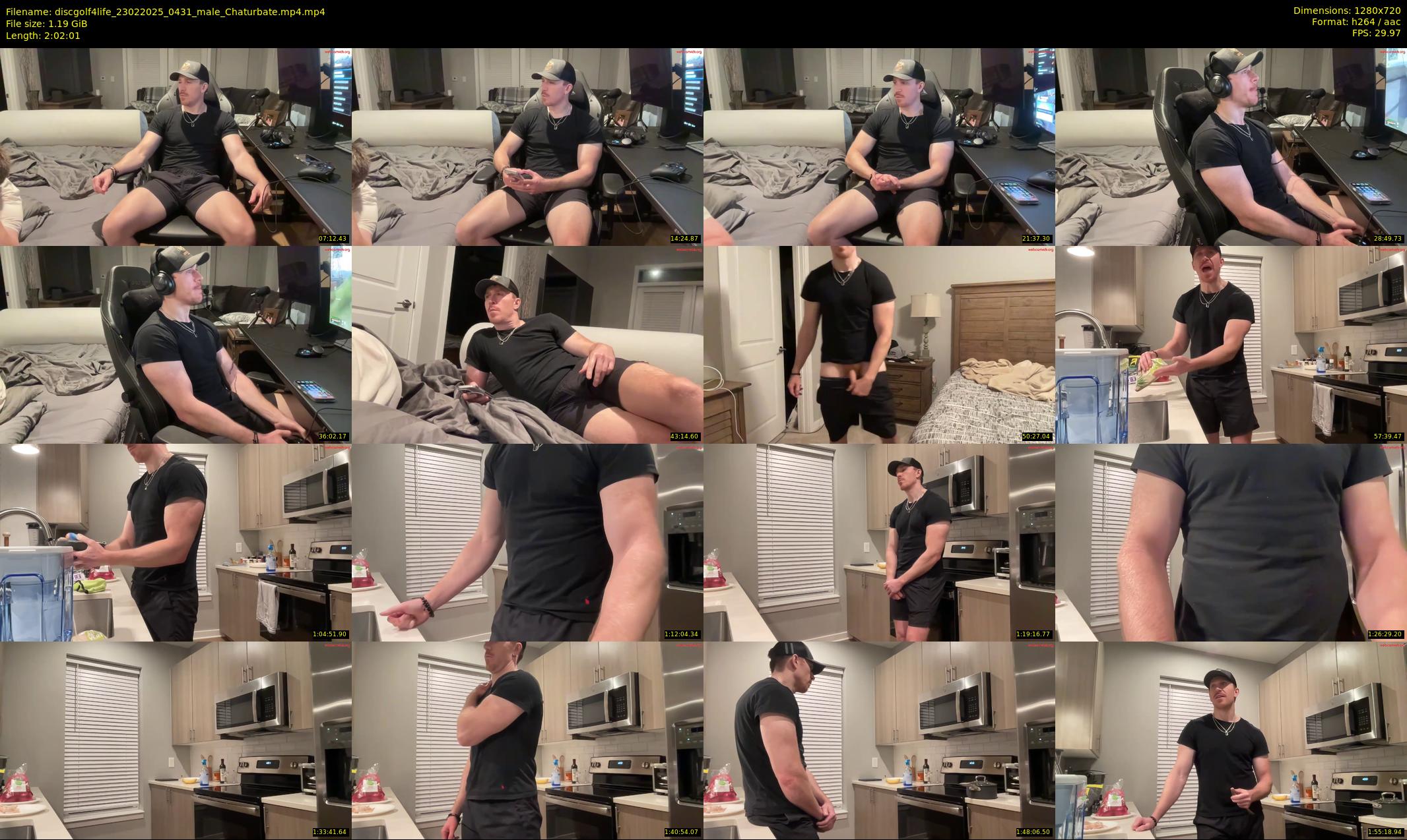 discgolf4life — 123 minute Chaturbate male cam show recording, 720p, Feb 23, 2025