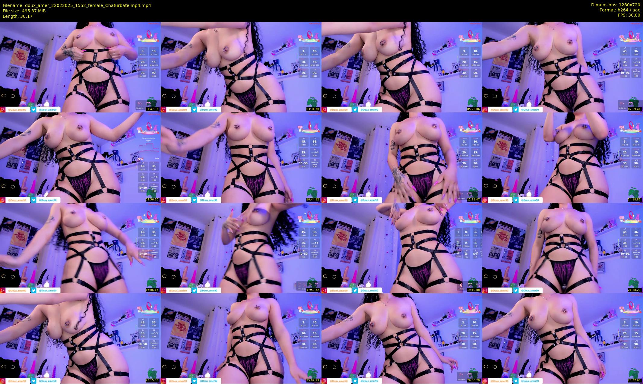 doux_amer — 31 minute Chaturbate female cam show recording, 720p, Feb 22, 2025