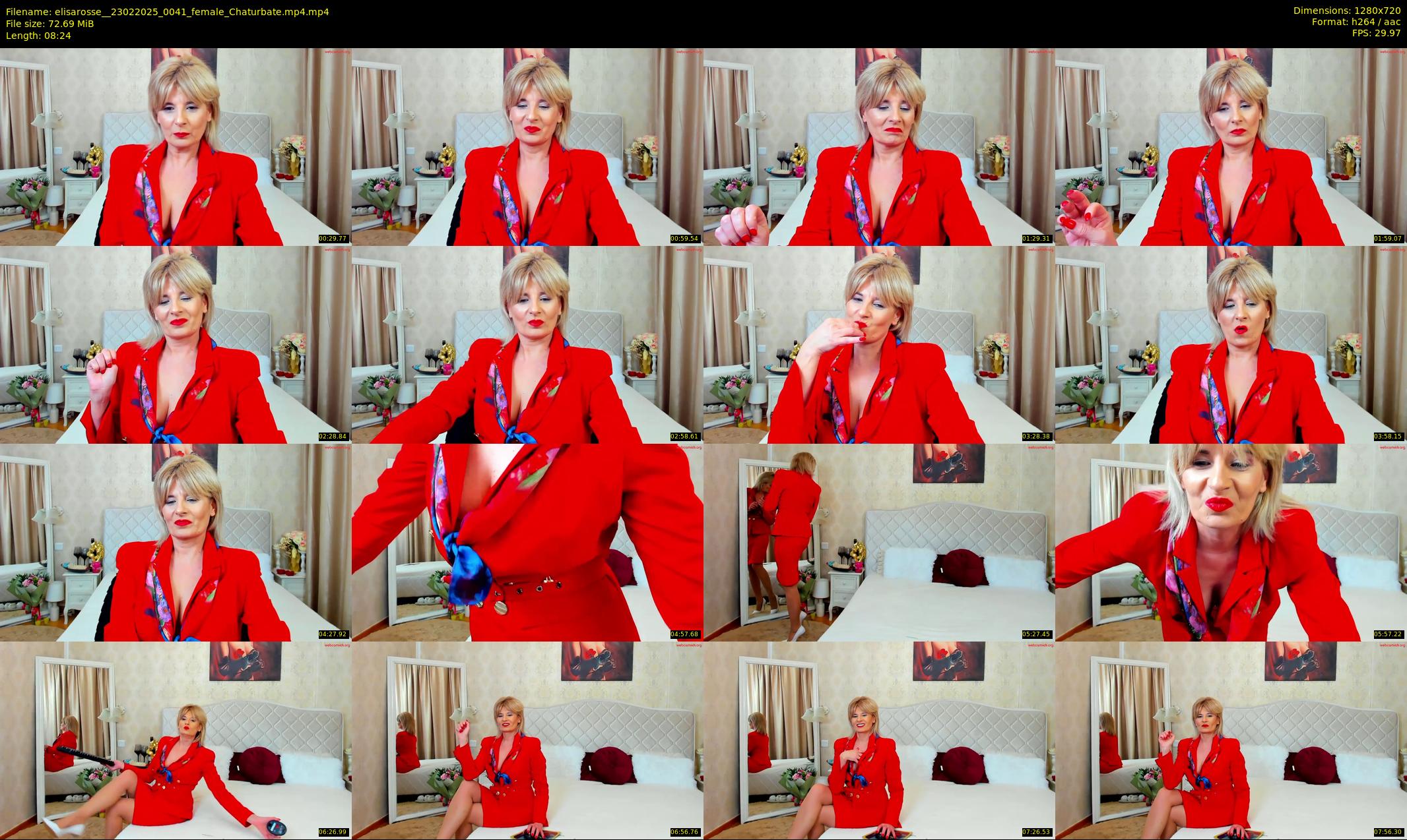elisarosse_ — 9 minute Chaturbate female cam show recording, 720p, Feb 23, 2025