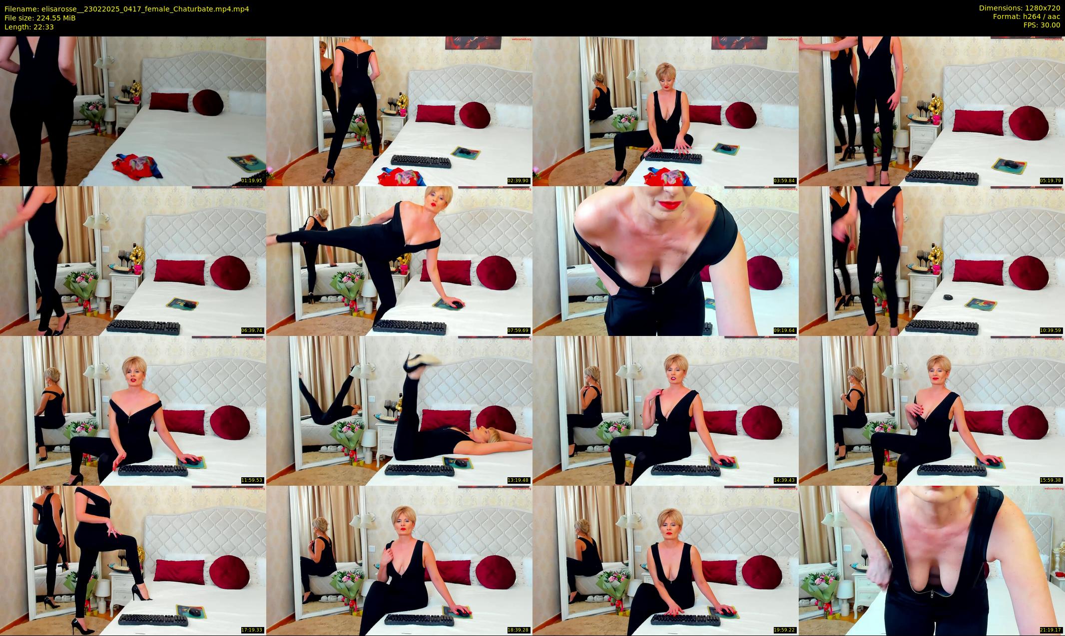 elisarosse_ — 23 minute Chaturbate female cam show recording, 720p, Feb 23, 2025