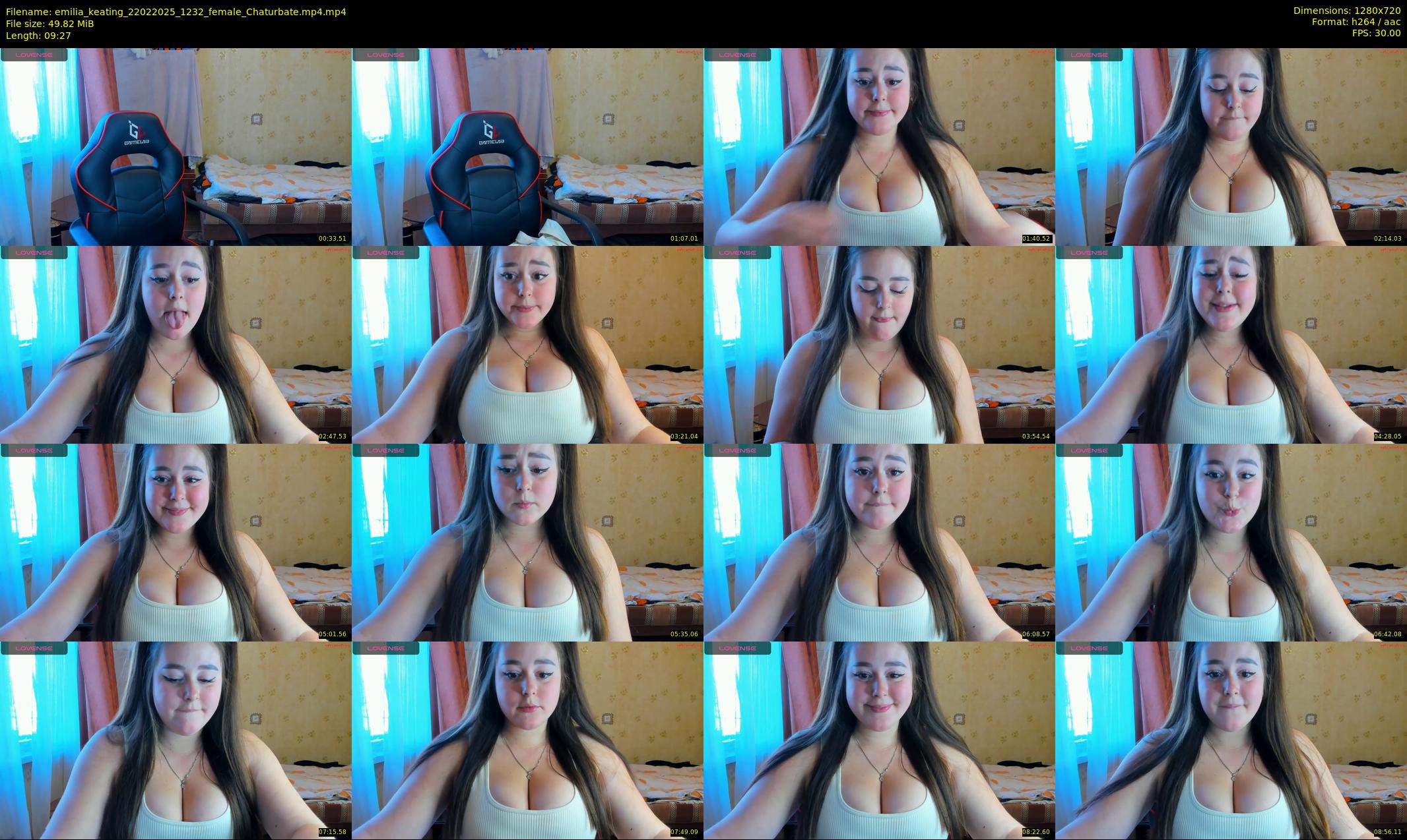 emilia_keating — 10 minute Chaturbate female cam show recording, 720p, Feb 22, 2025