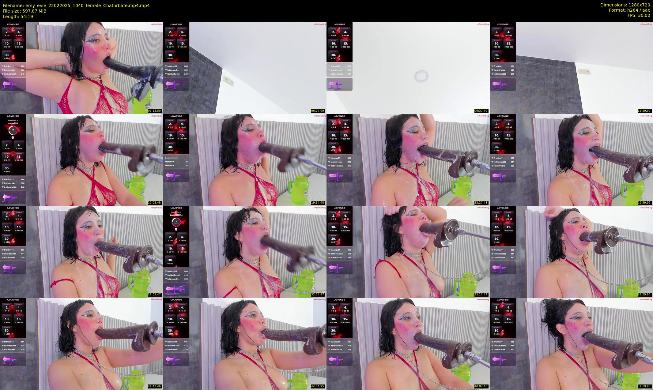 emy_evie — 55 minute Chaturbate female cam show recording, 720p, Feb 22, 2025