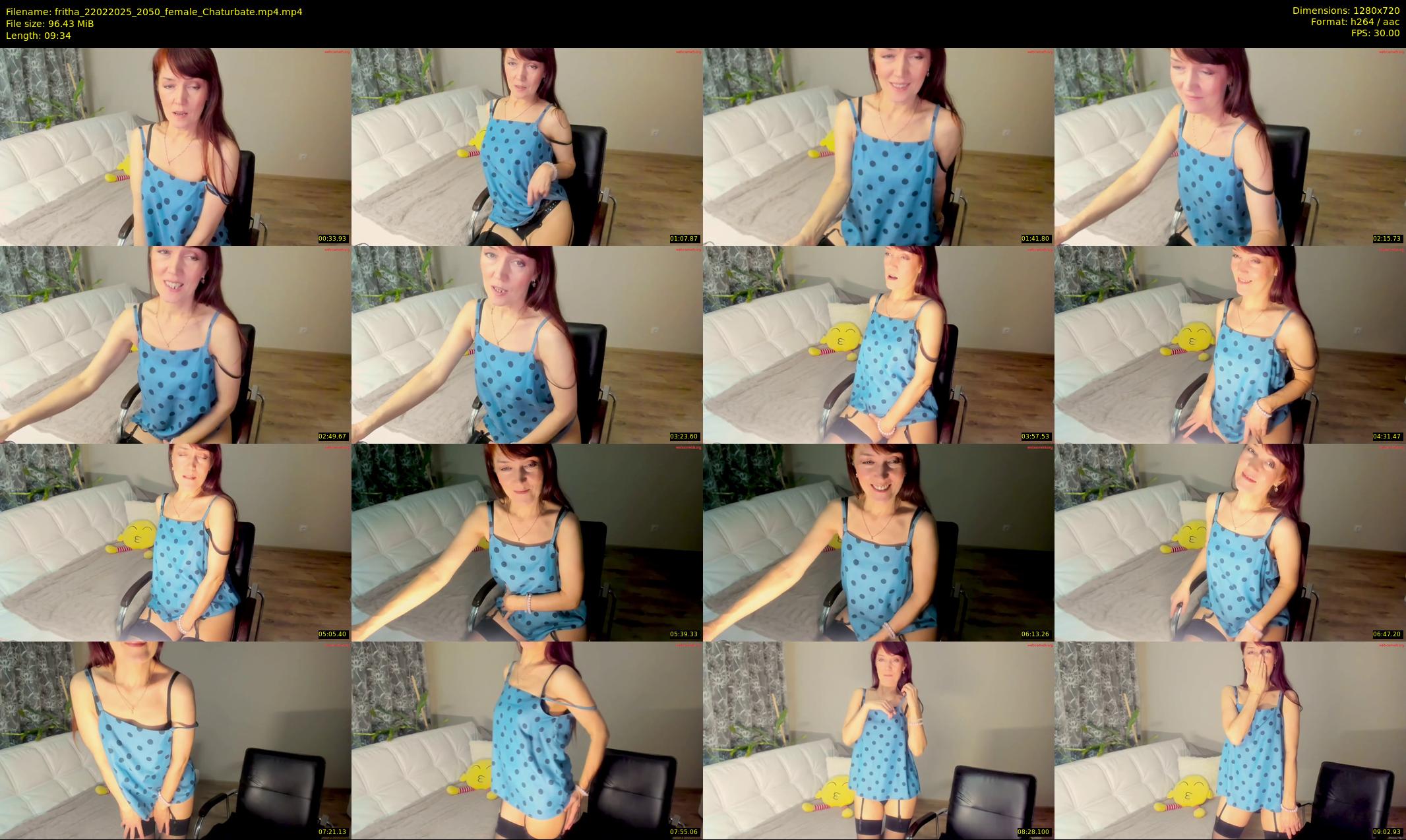 fritha — 10 minute Chaturbate female cam show recording, 720p, Feb 22, 2025