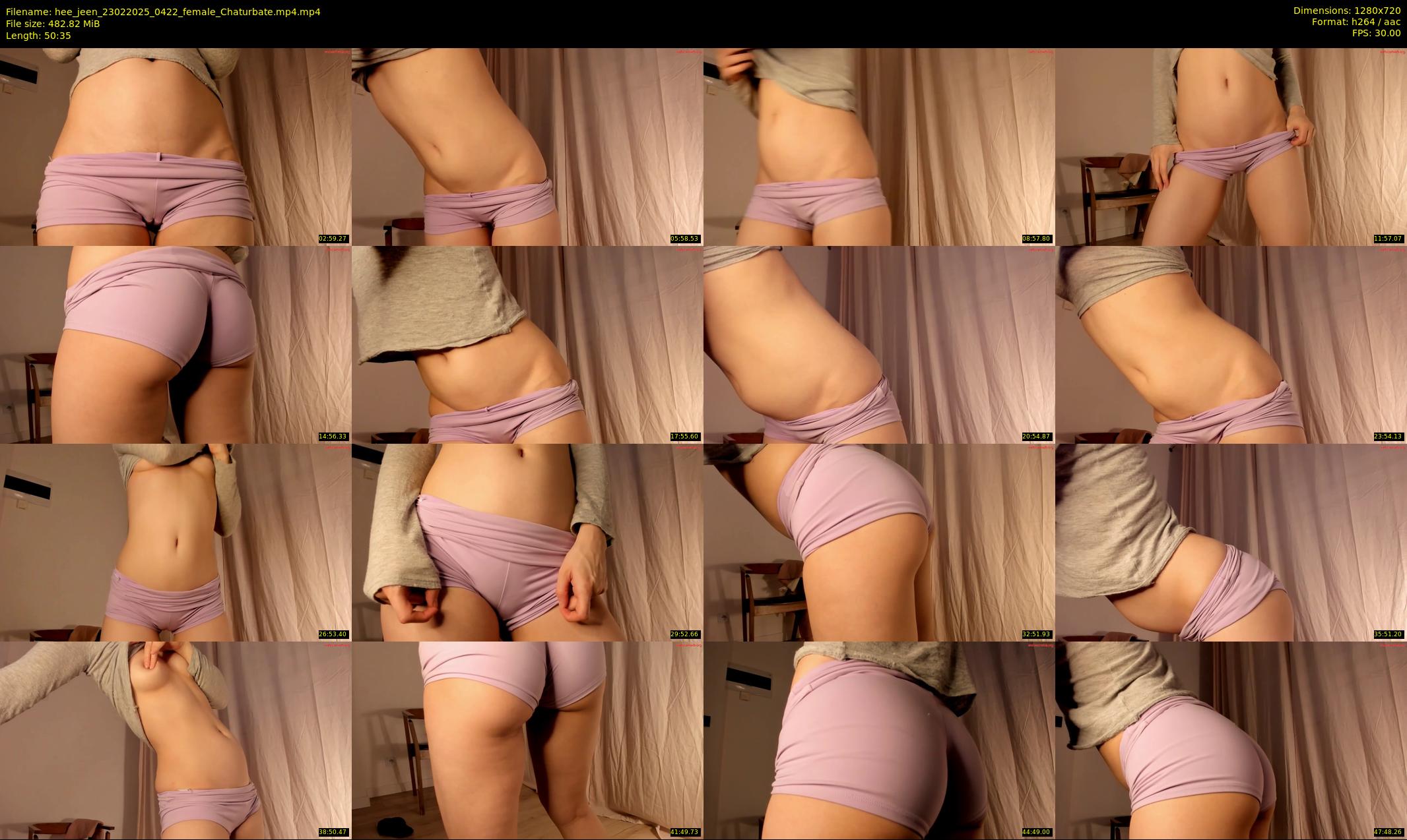 hee_jeen — 51 minute Chaturbate female cam show recording, 720p, Feb 23, 2025