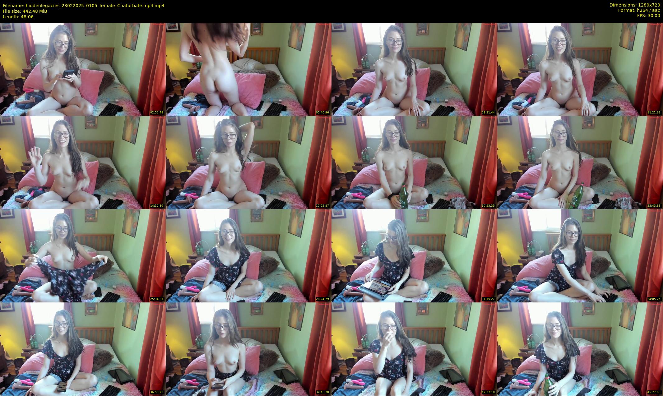 hiddenlegacies — 49 minute Chaturbate female cam show recording, 720p, Feb 23, 2025