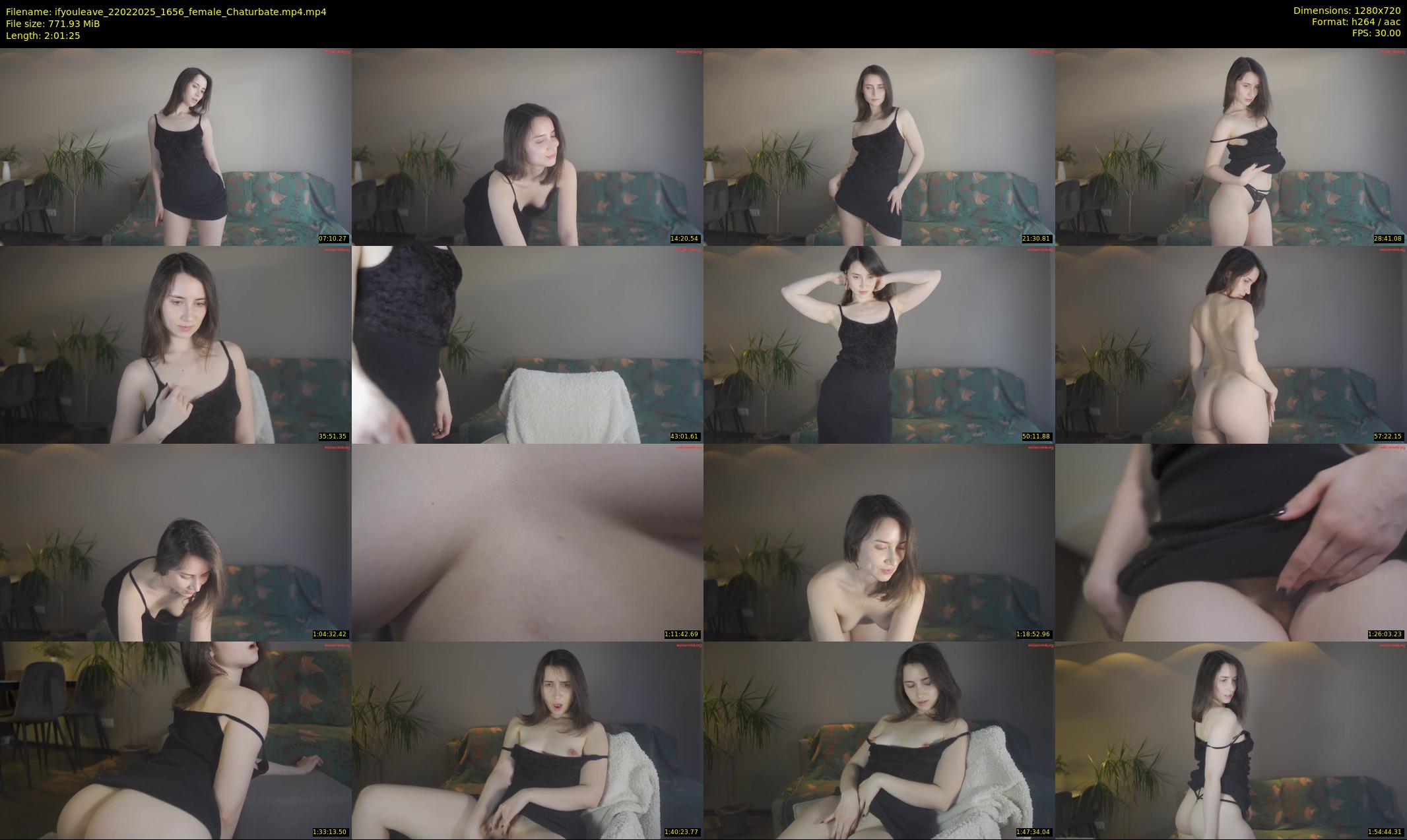 ifyouleave — 122 minute Chaturbate female cam show recording, 720p, Feb 22, 2025