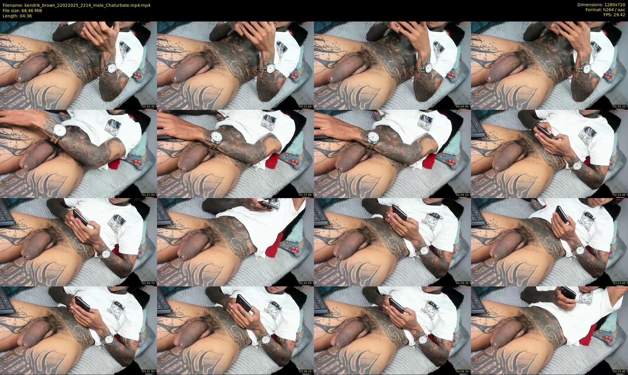kendrik_brown — 5 minute Chaturbate male cam show recording, 720p, Feb 22, 2025