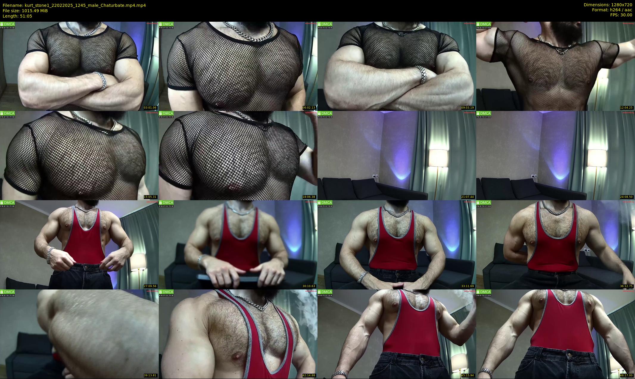 kurt_stone1 — 52 minute Chaturbate male cam show recording, 720p, Feb 22, 2025