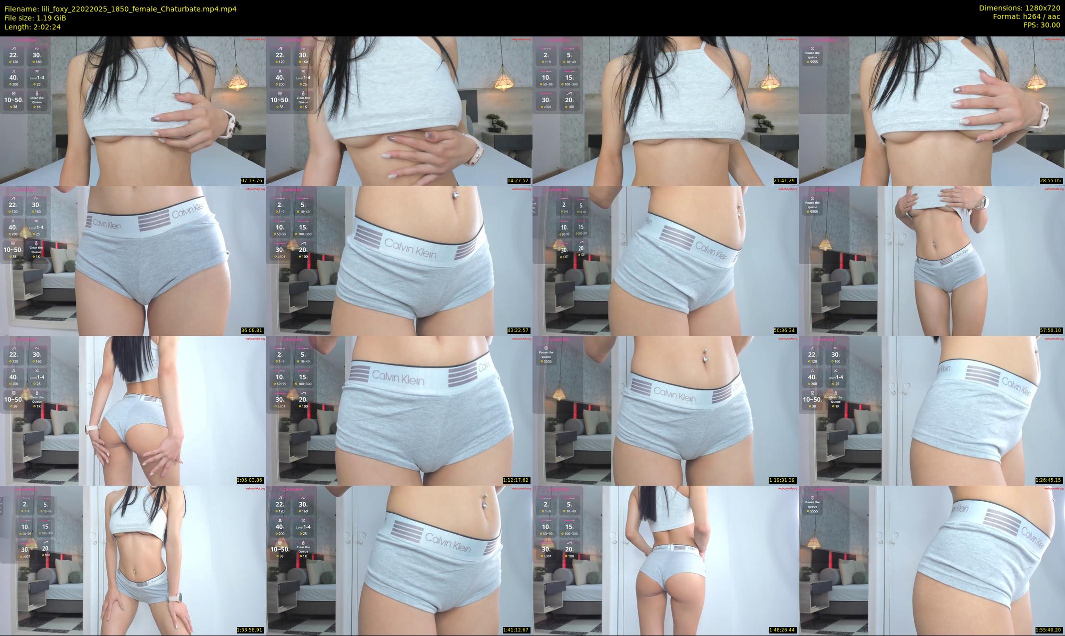 lili_foxy — 123 minute Chaturbate female cam show recording, 720p, Feb 22, 2025