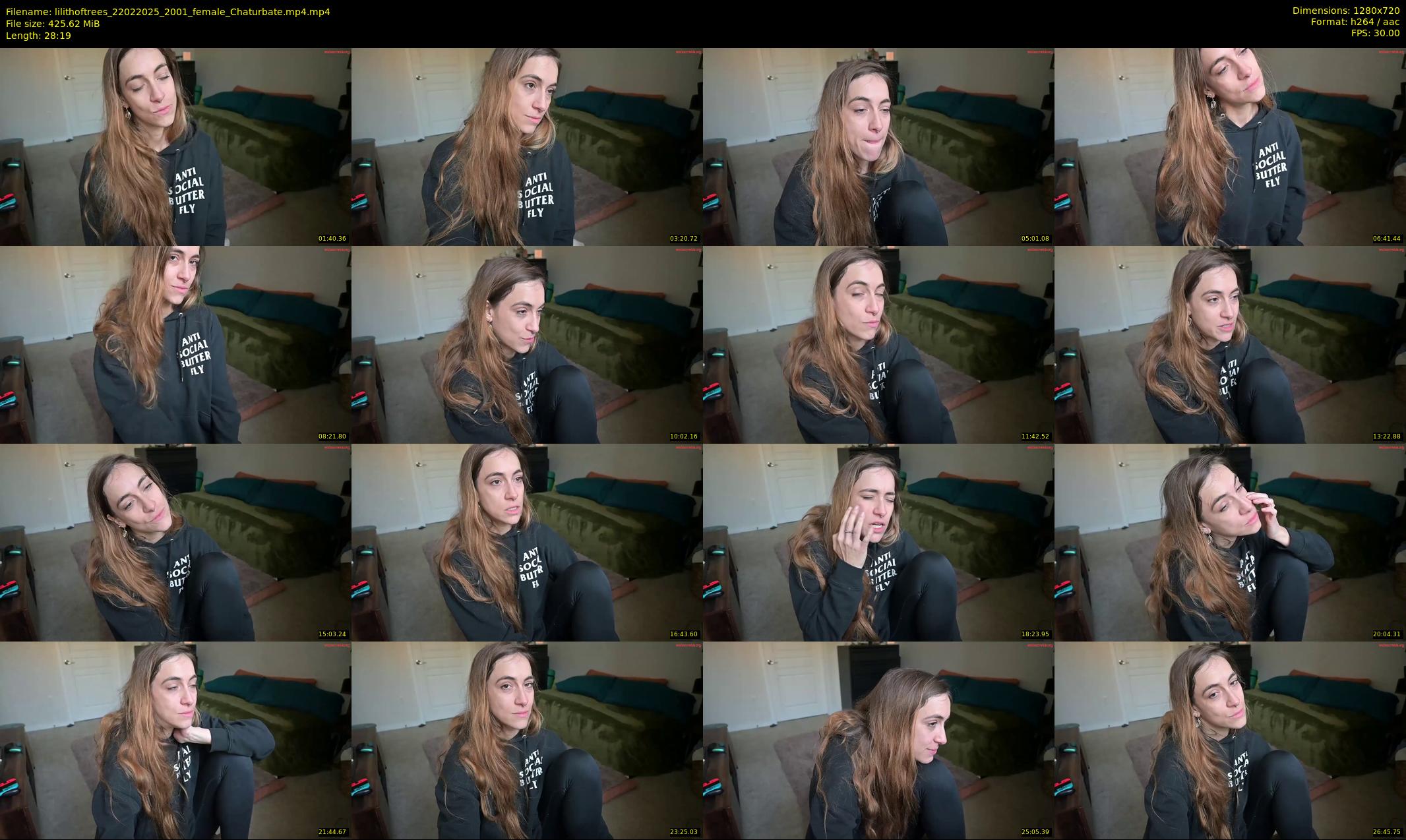lilithoftrees — 29 minute Chaturbate female cam show recording, 720p, Feb 22, 2025