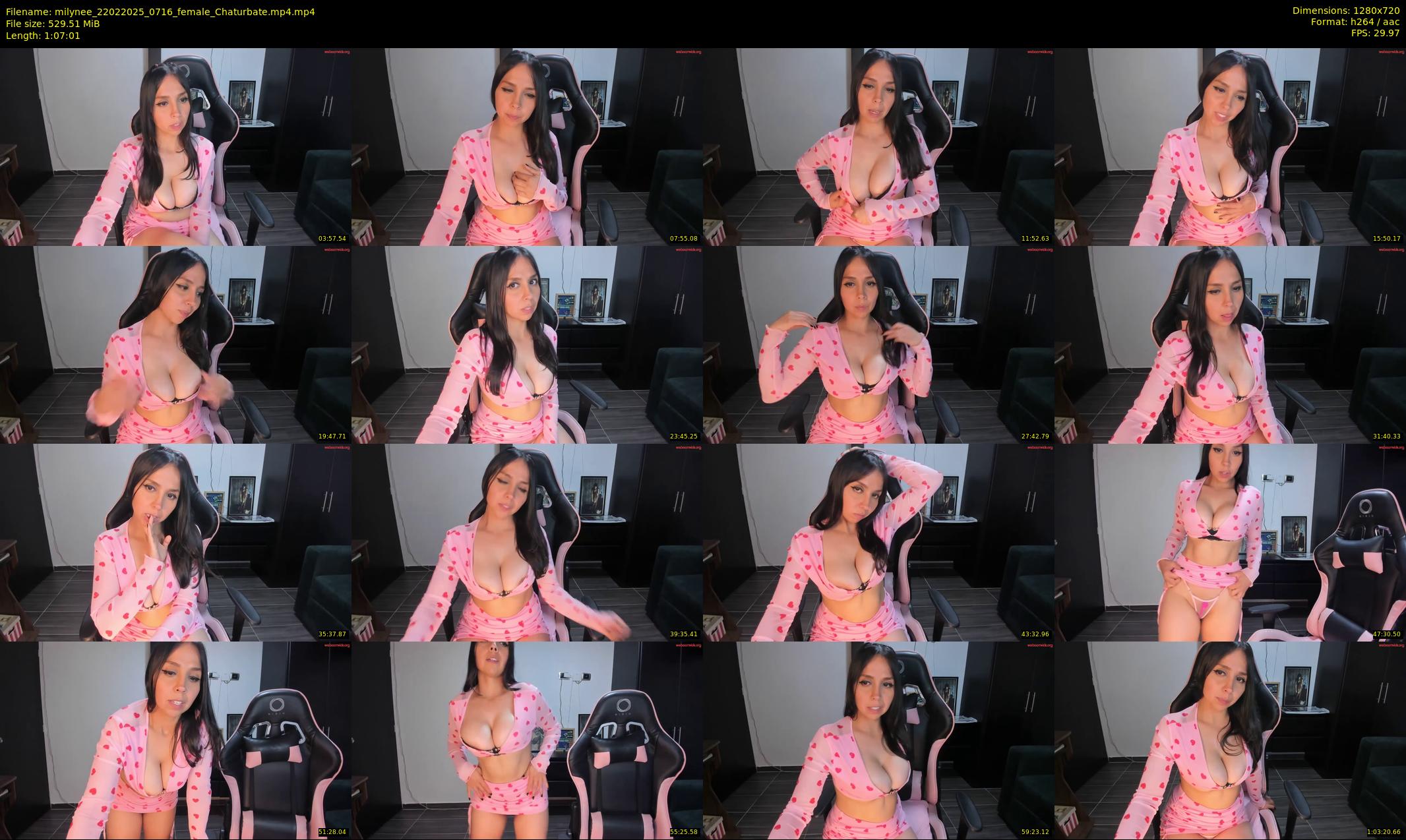 milynee — 68 minute Chaturbate female cam show recording, 720p, Feb 22, 2025