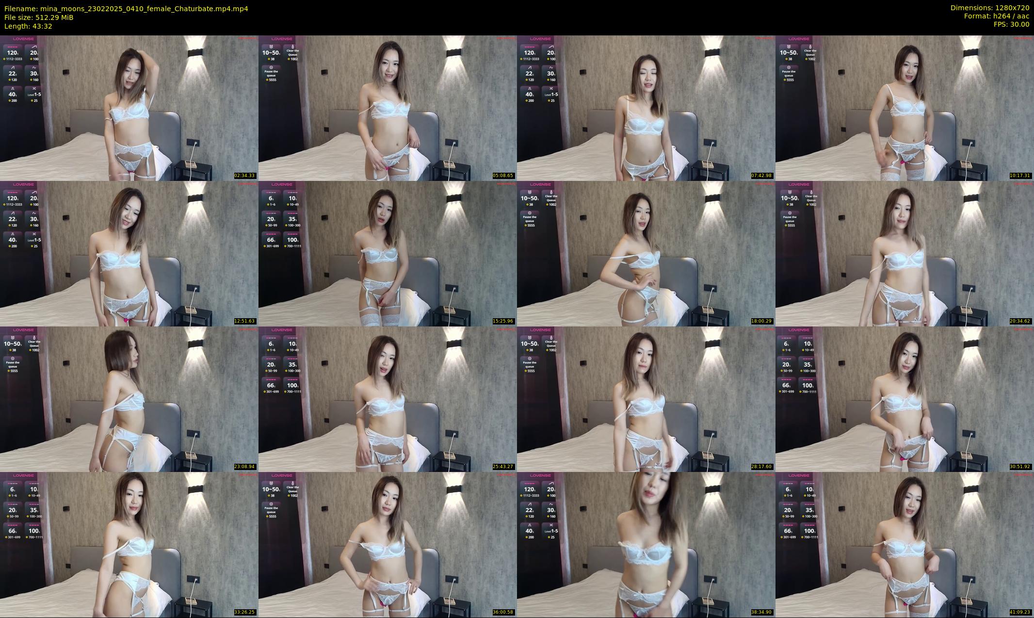 mina_moons — 44 minute Chaturbate female cam show recording, 720p, Feb 23, 2025