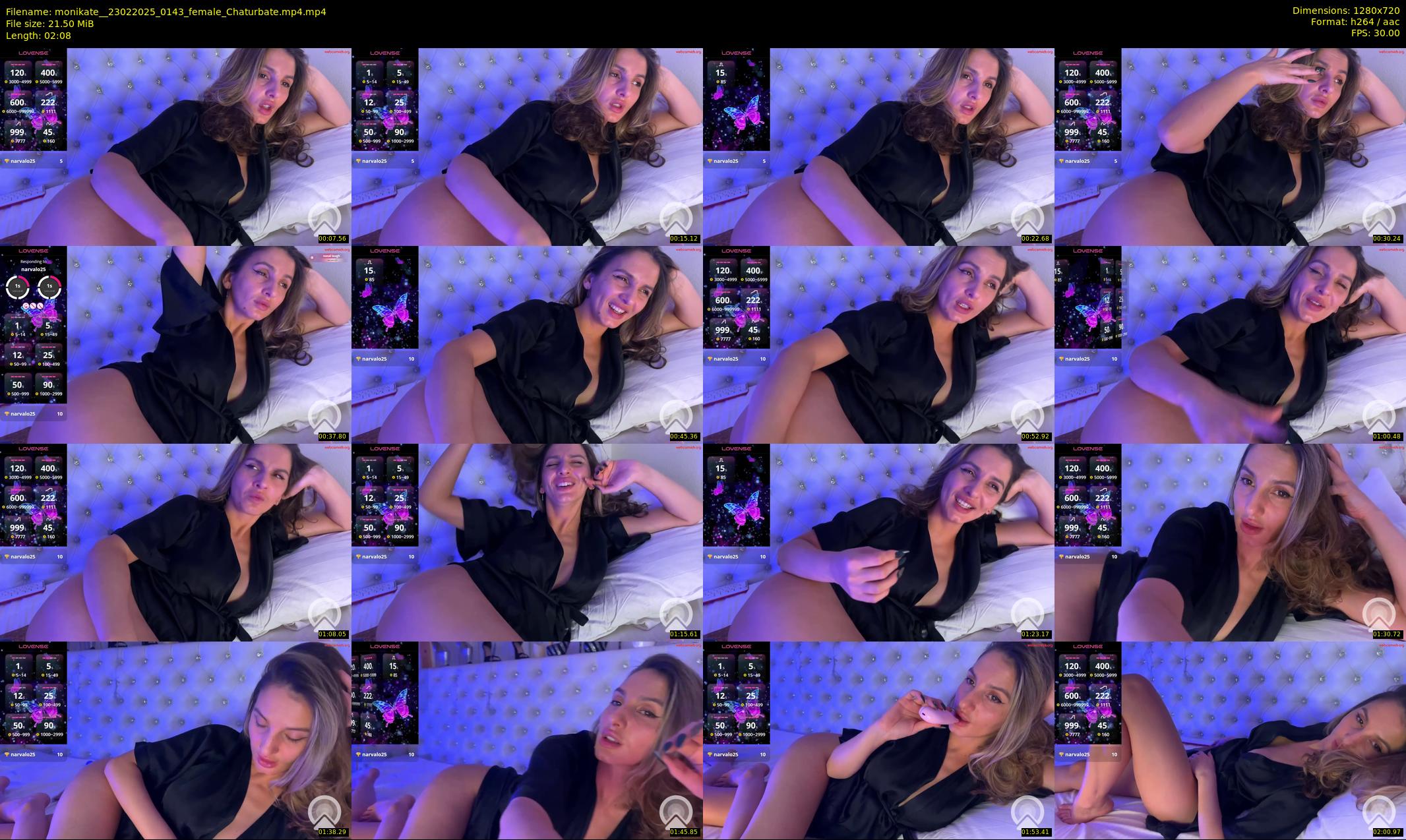 monikate_ — 3 minute Chaturbate couple cam show recording, 720p, Feb 23, 2025