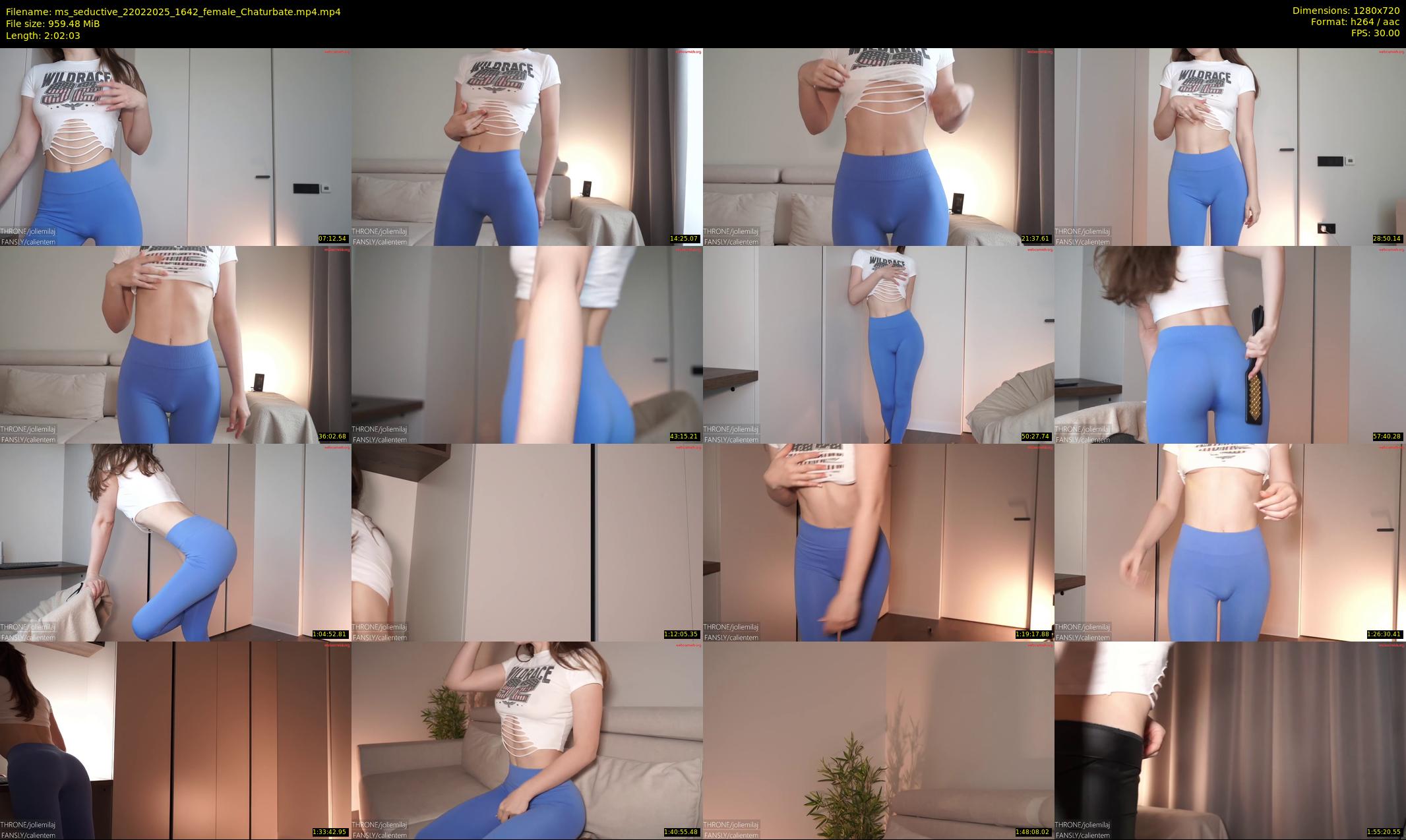 ms_seductive — 123 minute Chaturbate female cam show recording, 720p, Feb 22, 2025
