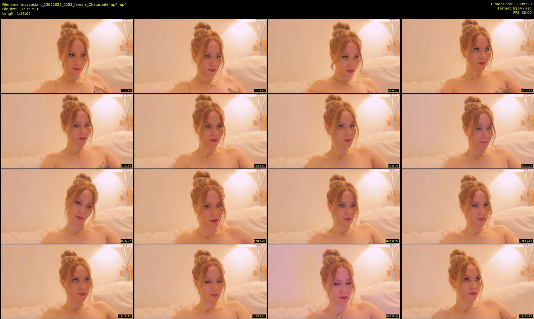myassistant — 94 minute Chaturbate female cam show recording, 720p, Feb 23, 2025