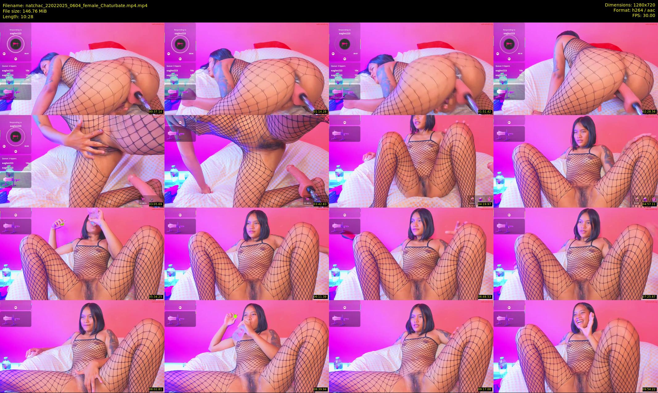 natchac — 11 minute Chaturbate female cam show recording, 720p, Feb 22, 2025