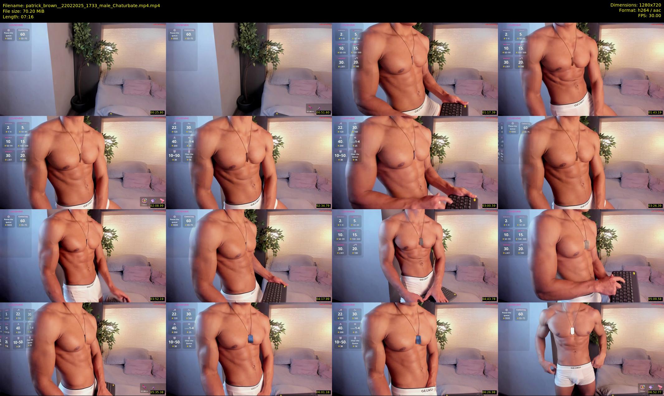 patrick_brown_ — 8 minute Chaturbate male cam show recording, 720p, Feb 22, 2025