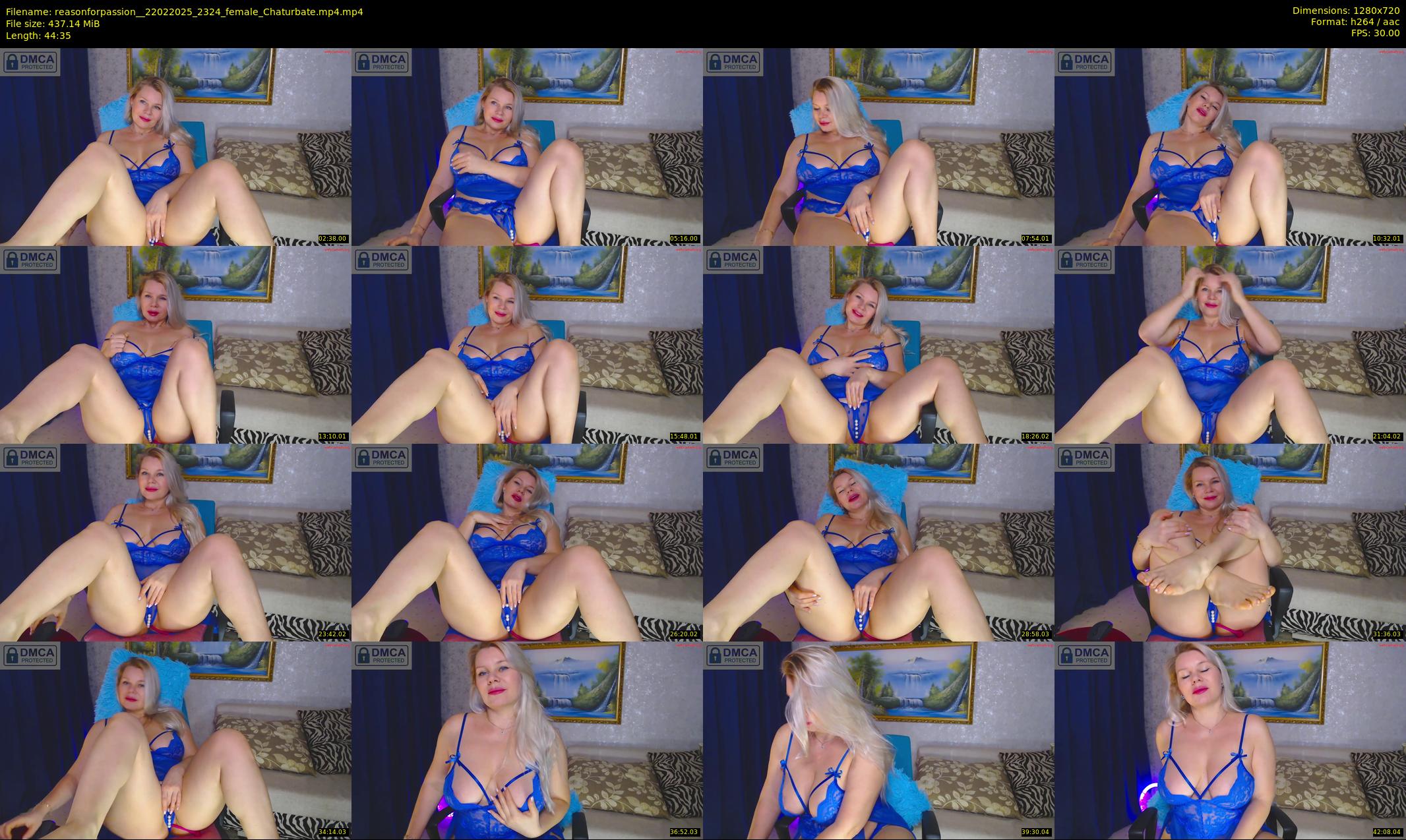 reasonforpassion_ — 45 minute Chaturbate female cam show recording, 720p, Feb 22, 2025