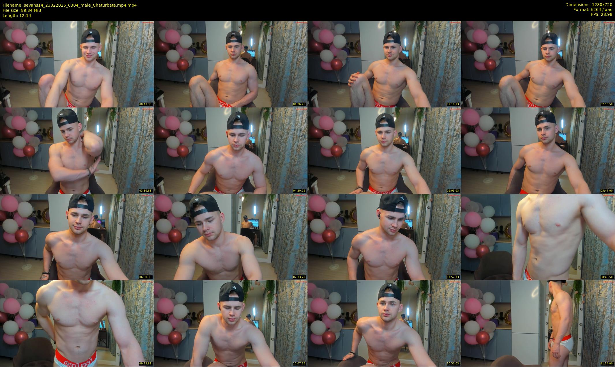 sevans14 — 13 minute Chaturbate male cam show recording, 720p, Feb 23, 2025