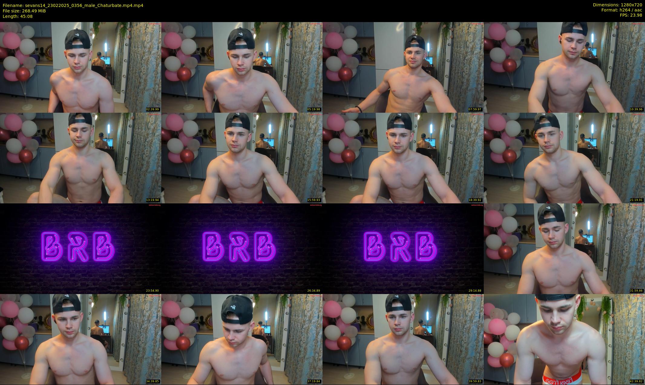 sevans14 — 46 minute Chaturbate male cam show recording, 720p, Feb 23, 2025