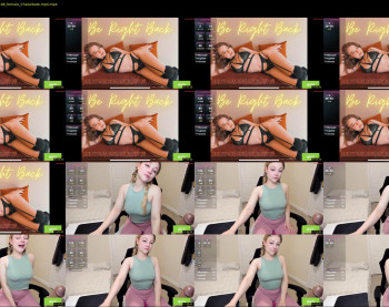 sub_button — 22 minute Chaturbate female cam show recording, 720p, Feb 23, 2025
