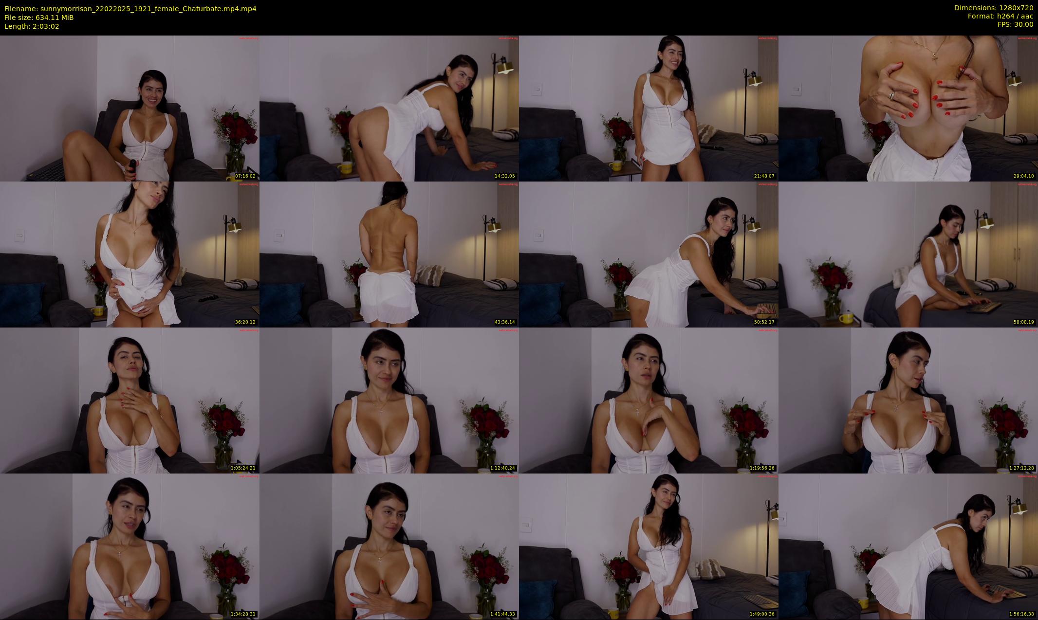 sunnymorrison — 124 minute Chaturbate female cam show recording, 720p, Feb 22, 2025