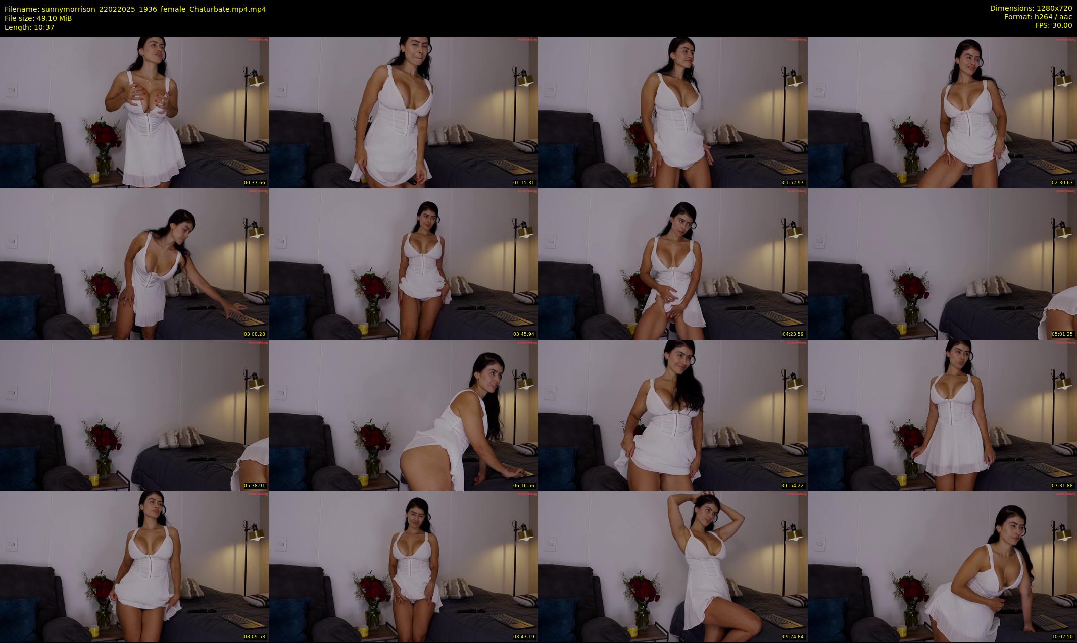 sunnymorrison — 11 minute Chaturbate female cam show recording, 720p, Feb 22, 2025