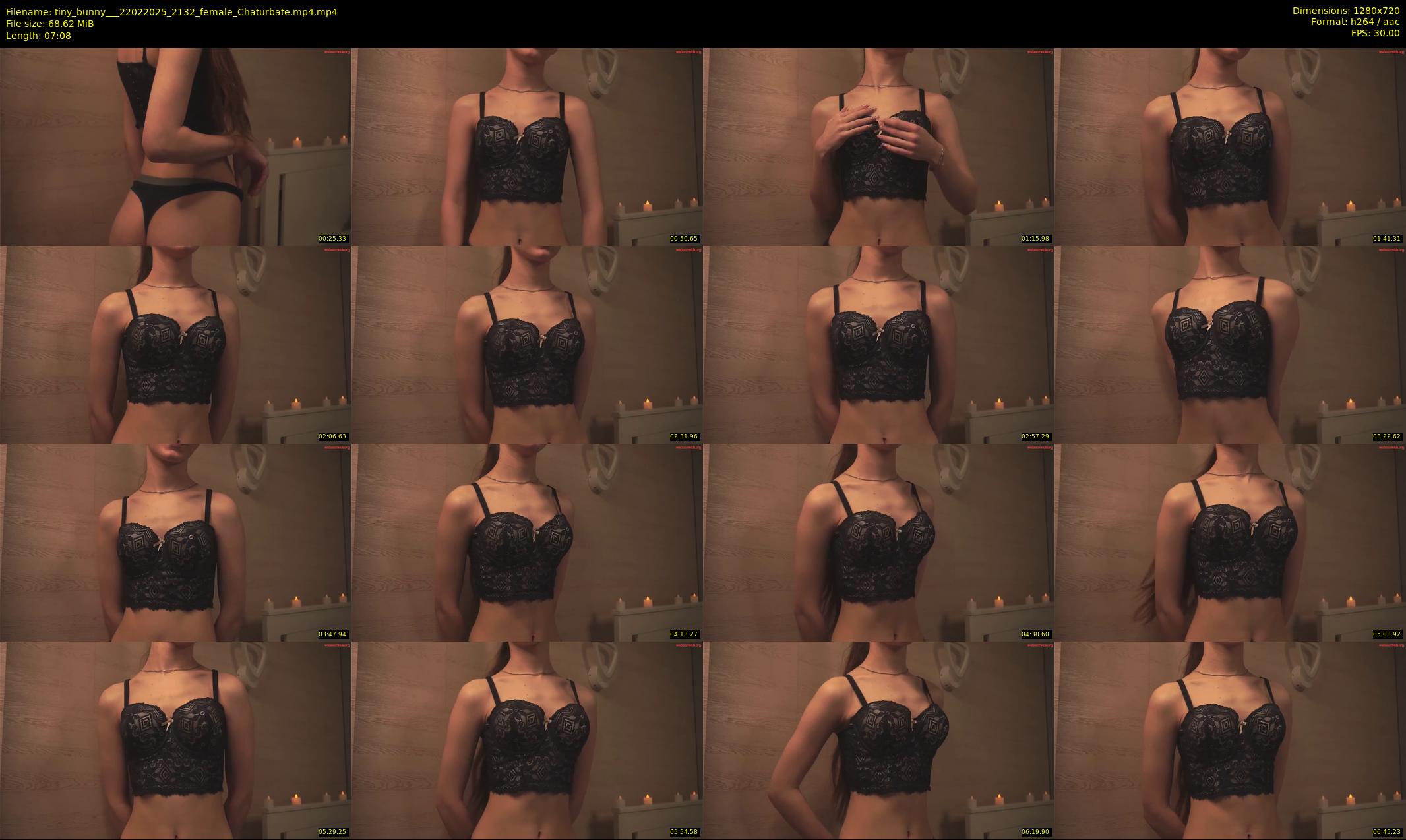 tiny_bunny__ — 8 minute Chaturbate female cam show recording, 720p, Feb 22, 2025