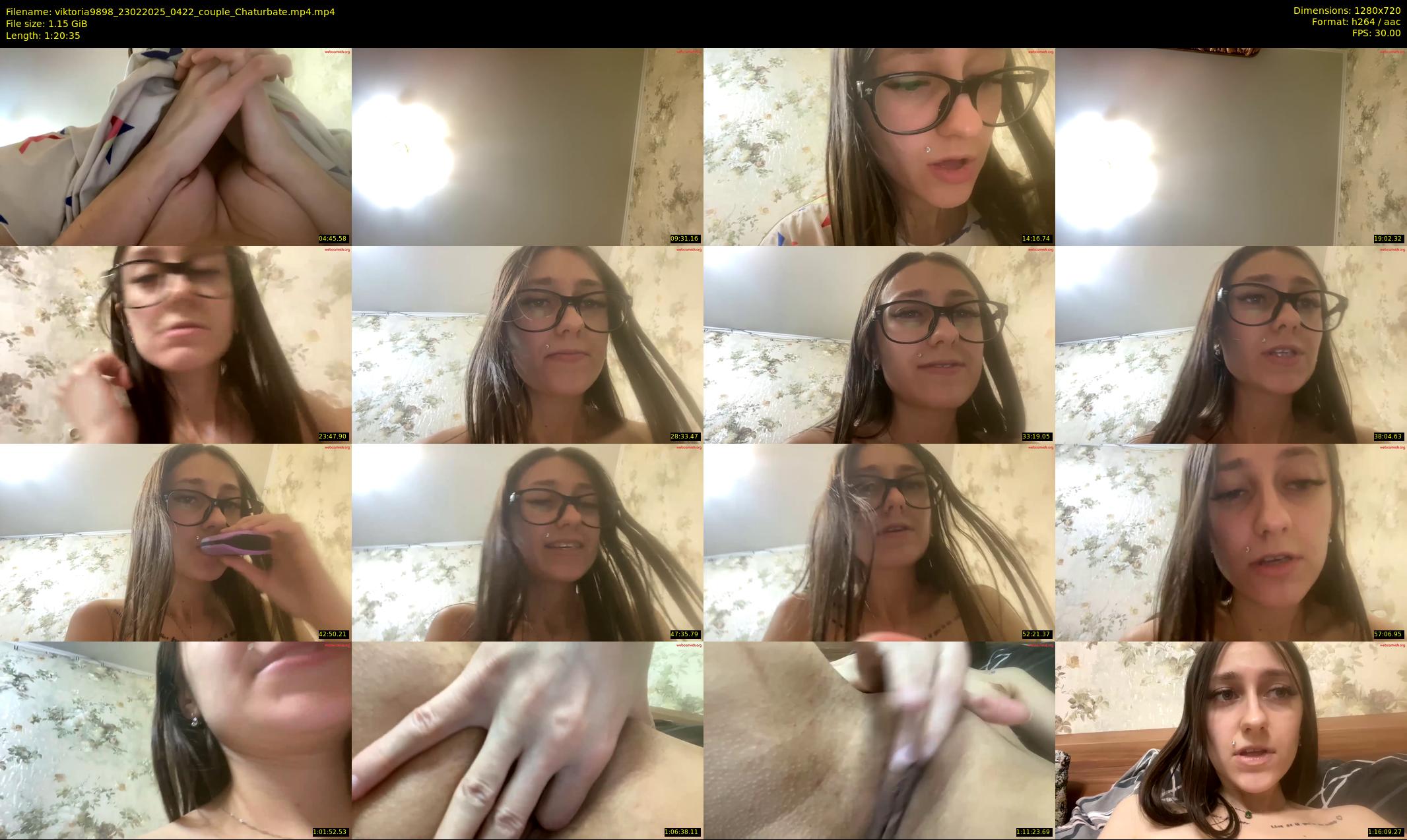 viktoria9898 — 81 minute Chaturbate couple cam show recording, 720p, Feb 23, 2025