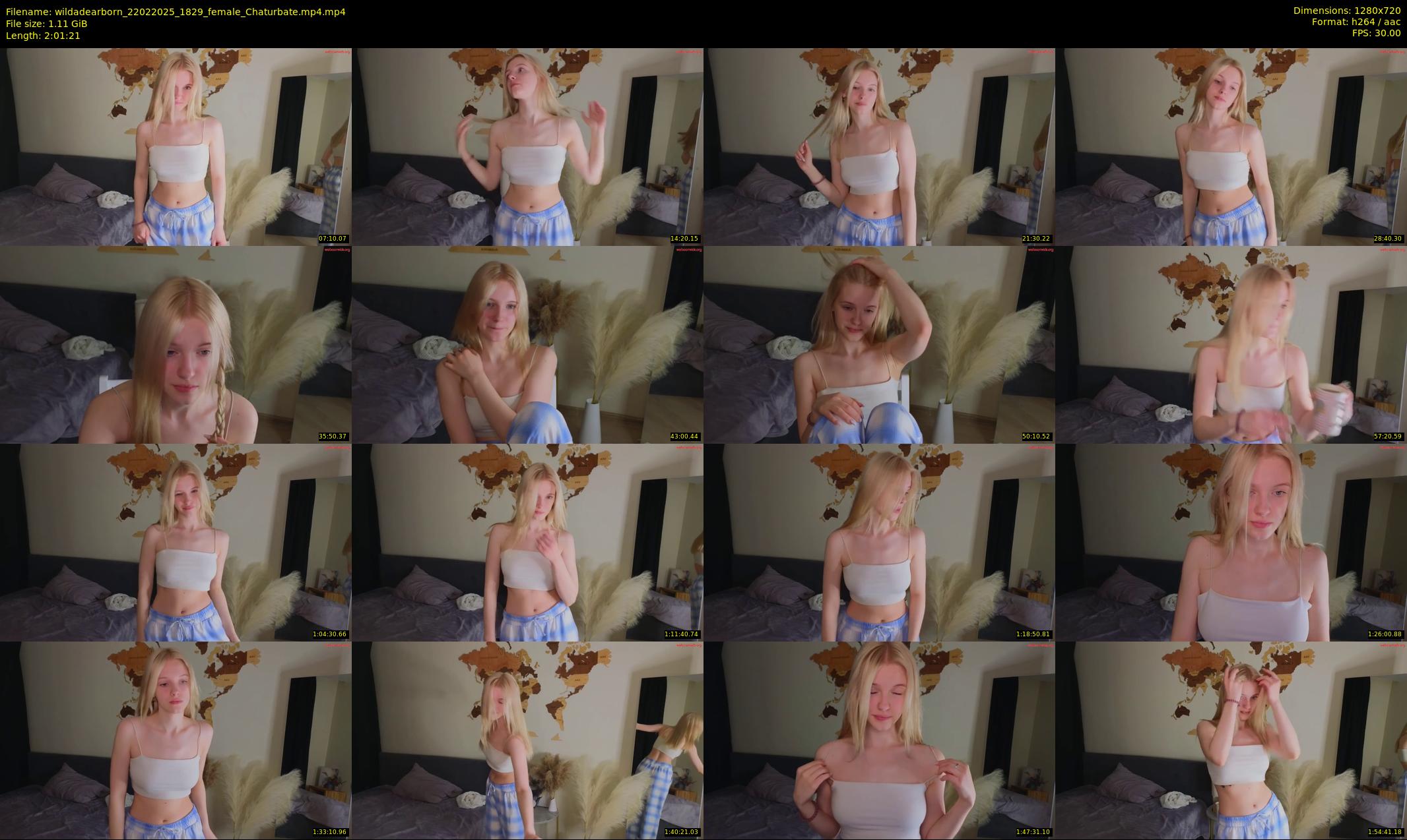wildadearborn — 122 minute Chaturbate female cam show recording, 720p, Feb 22, 2025