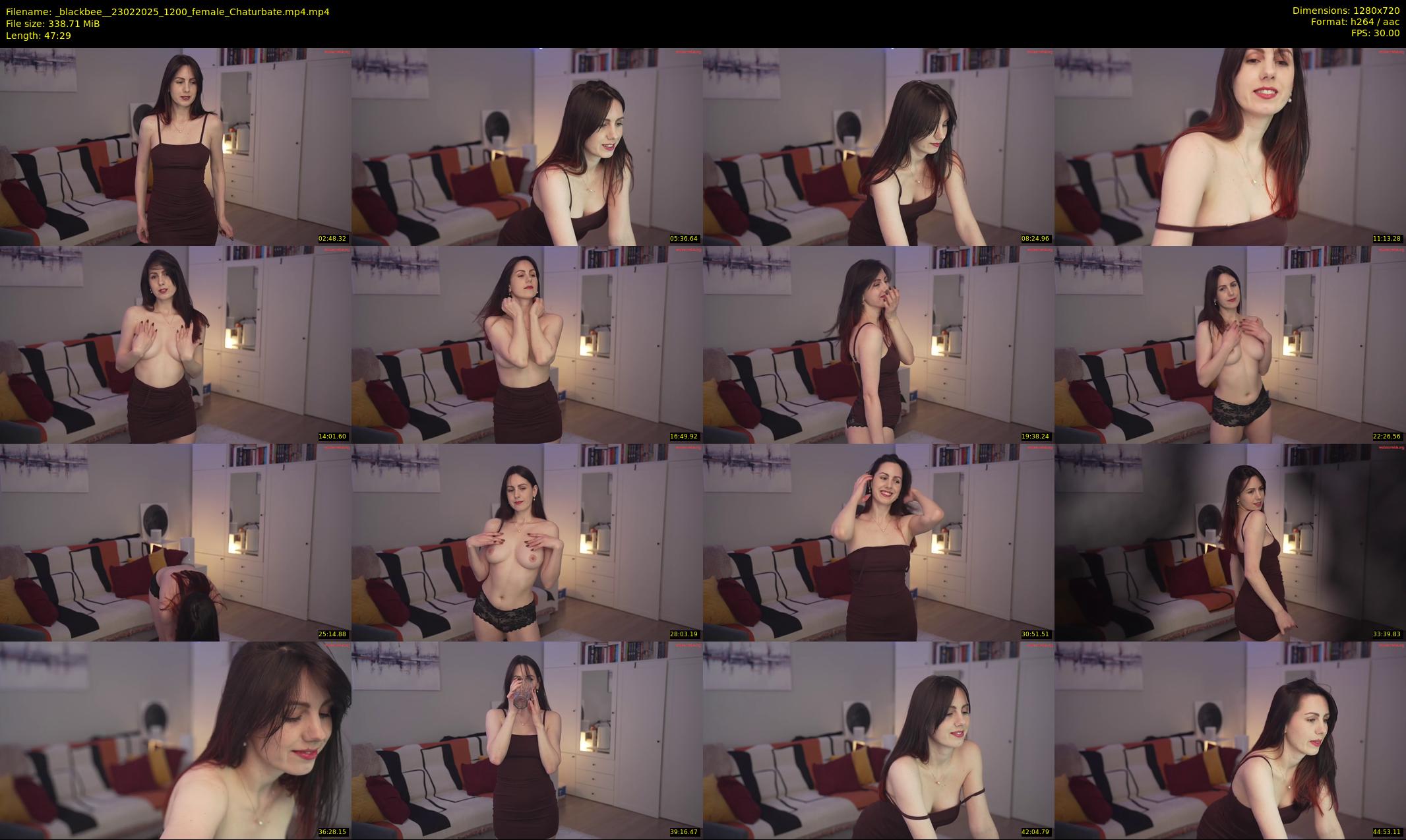 _blackbee_ — 48 minute Chaturbate female cam show recording, 720p, Feb 23, 2025