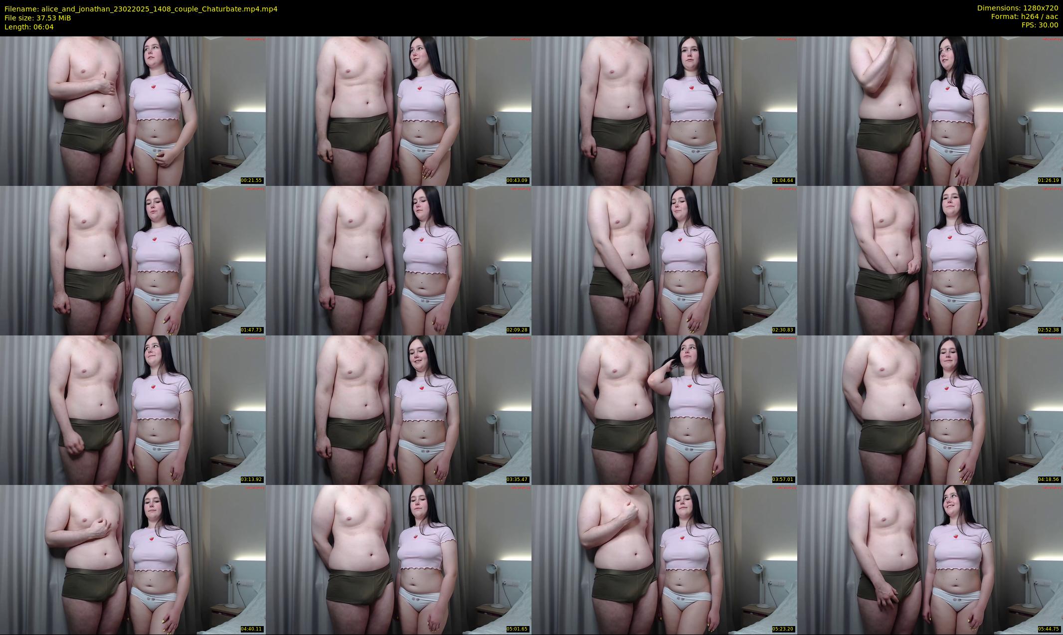 alice_and_jonathan — 7 minute Chaturbate couple cam show recording, 720p, Feb 23, 2025