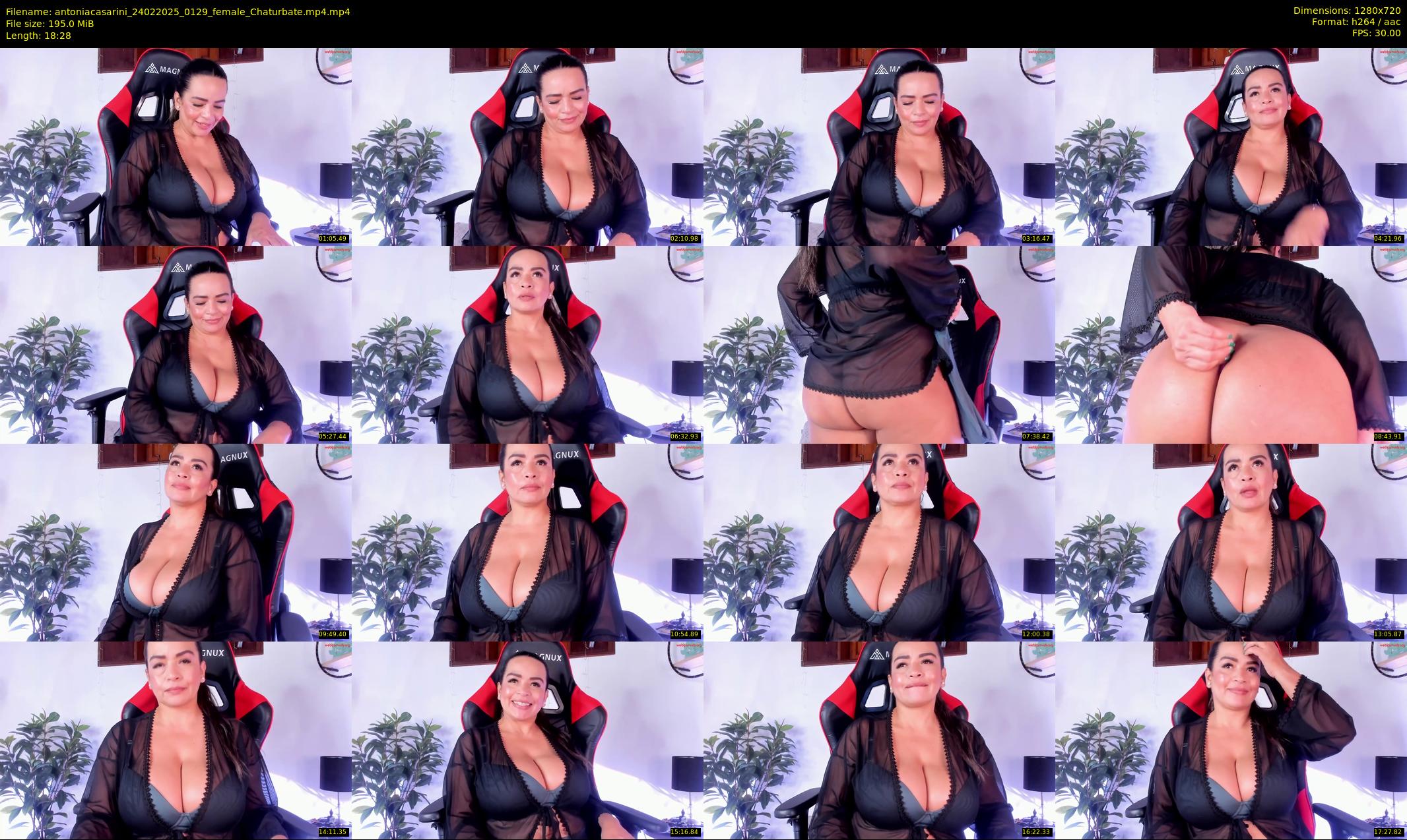 antoniacasarini — 19 minute Chaturbate female cam show recording, 720p, Feb 24, 2025