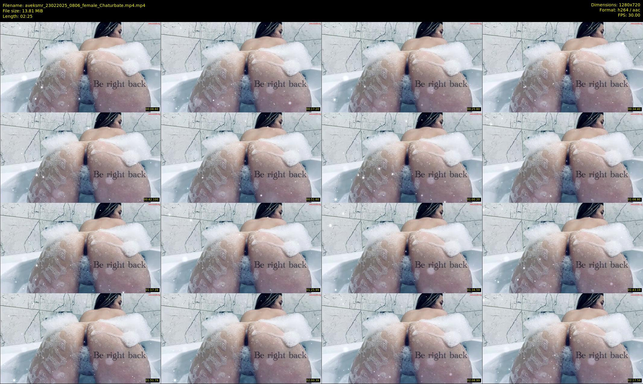 aveksmr — 3 minute Chaturbate couple cam show recording, 720p, Feb 23, 2025