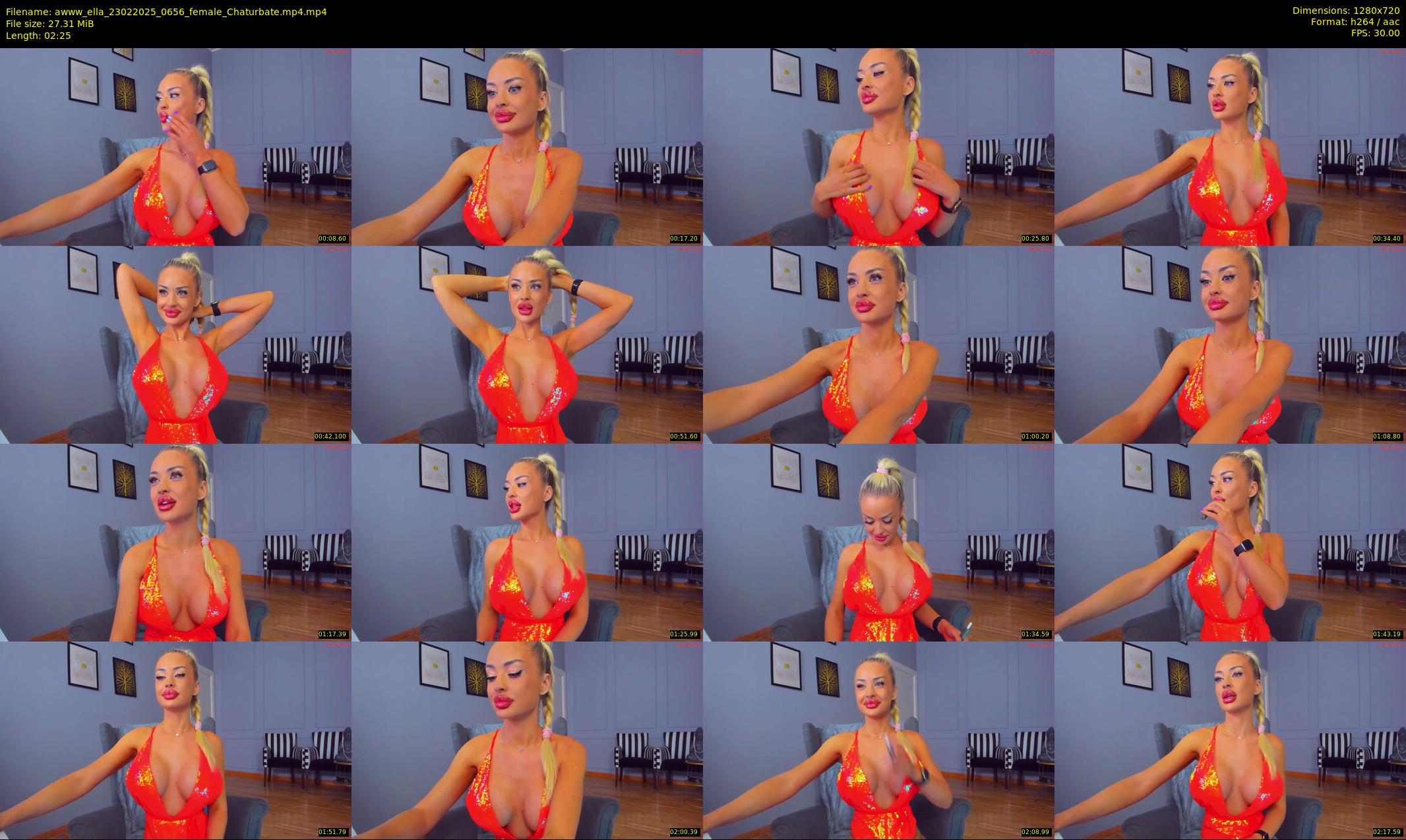awww_ella — 3 minute Chaturbate female cam show recording, 720p, Feb 23, 2025