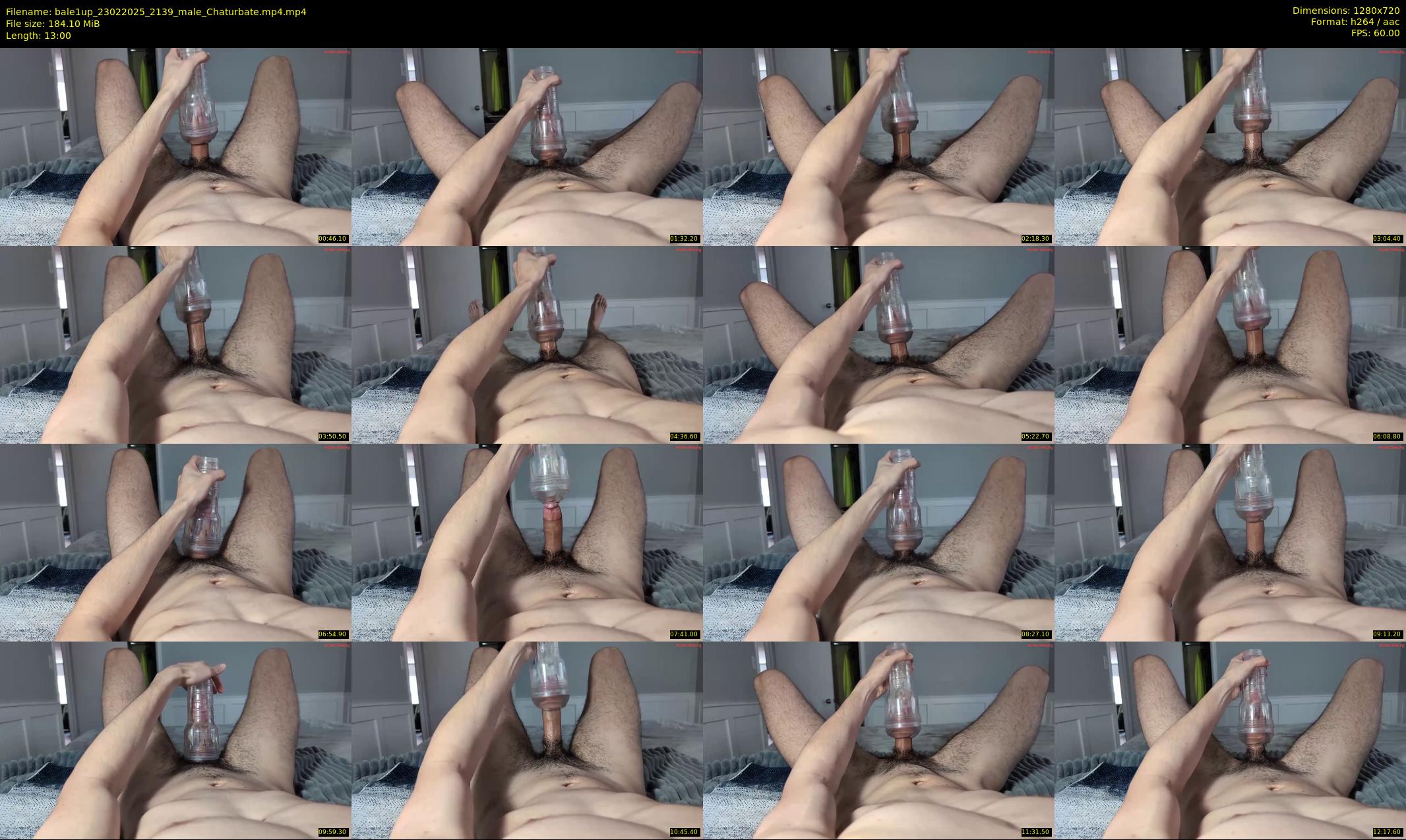bale1up — 13 minute Chaturbate male cam show recording, 720p, Feb 23, 2025