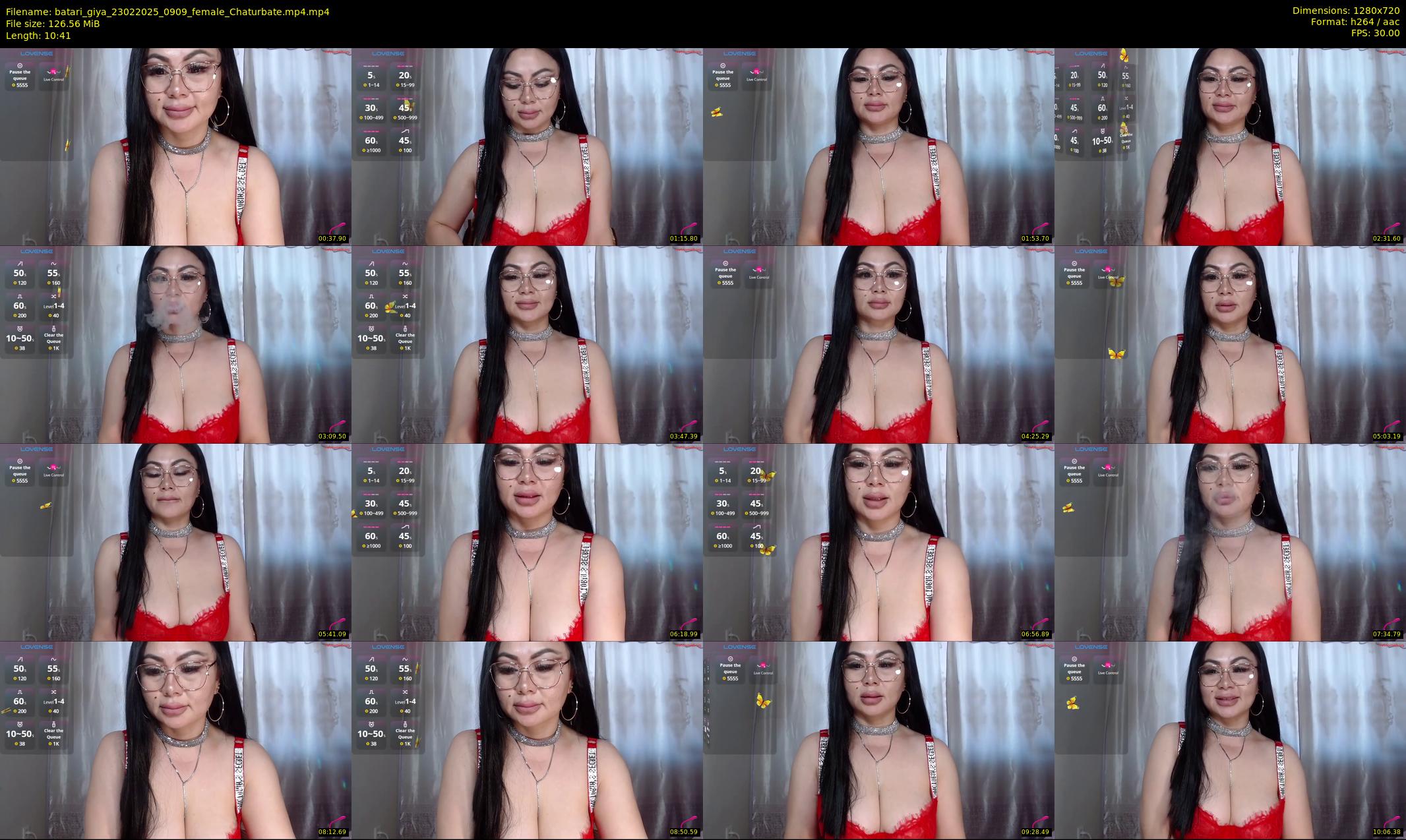 batari_giya — 11 minute Chaturbate female cam show recording, 720p, Feb 23, 2025