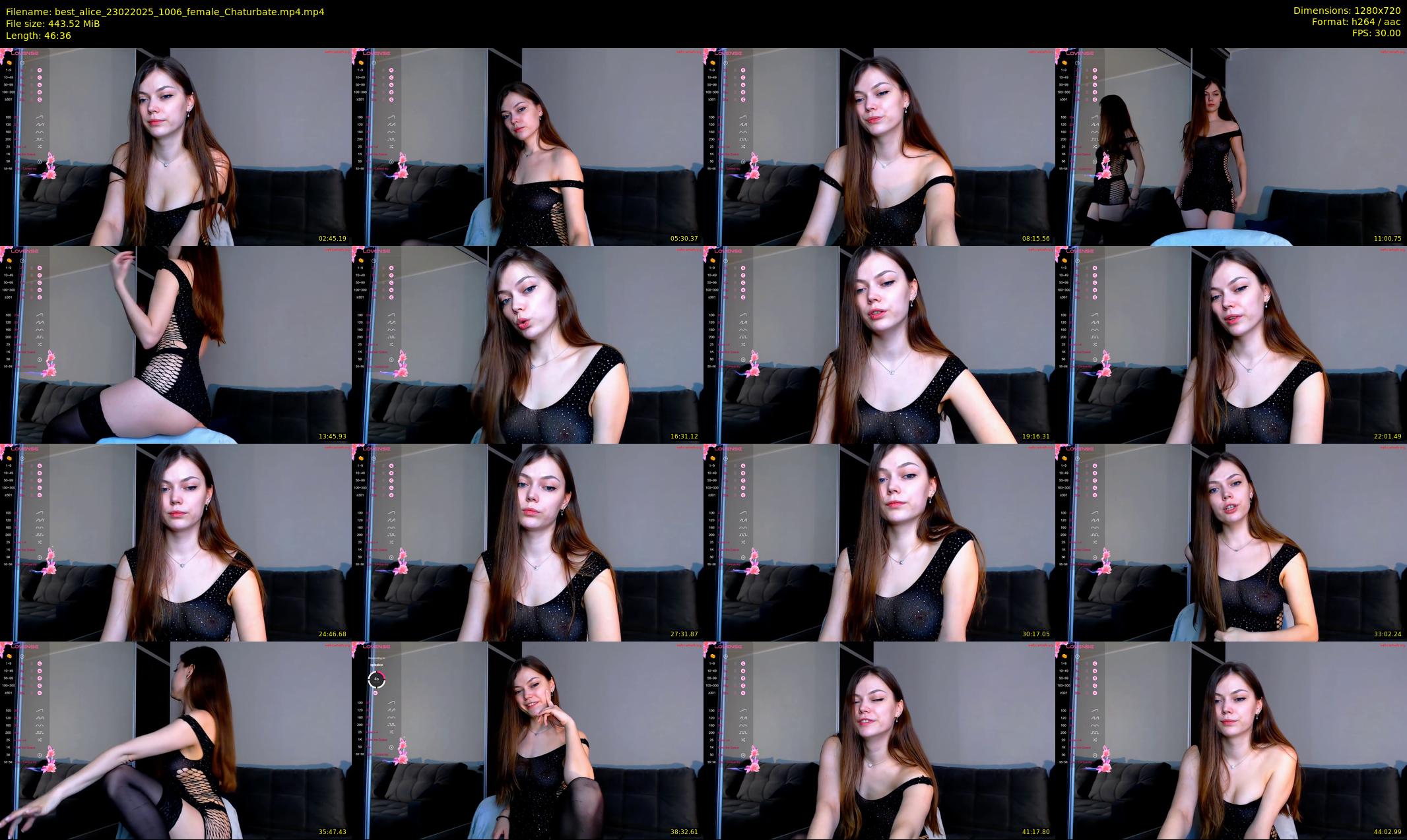 best_alice — 47 minute Chaturbate female cam show recording, 720p, Feb 23, 2025