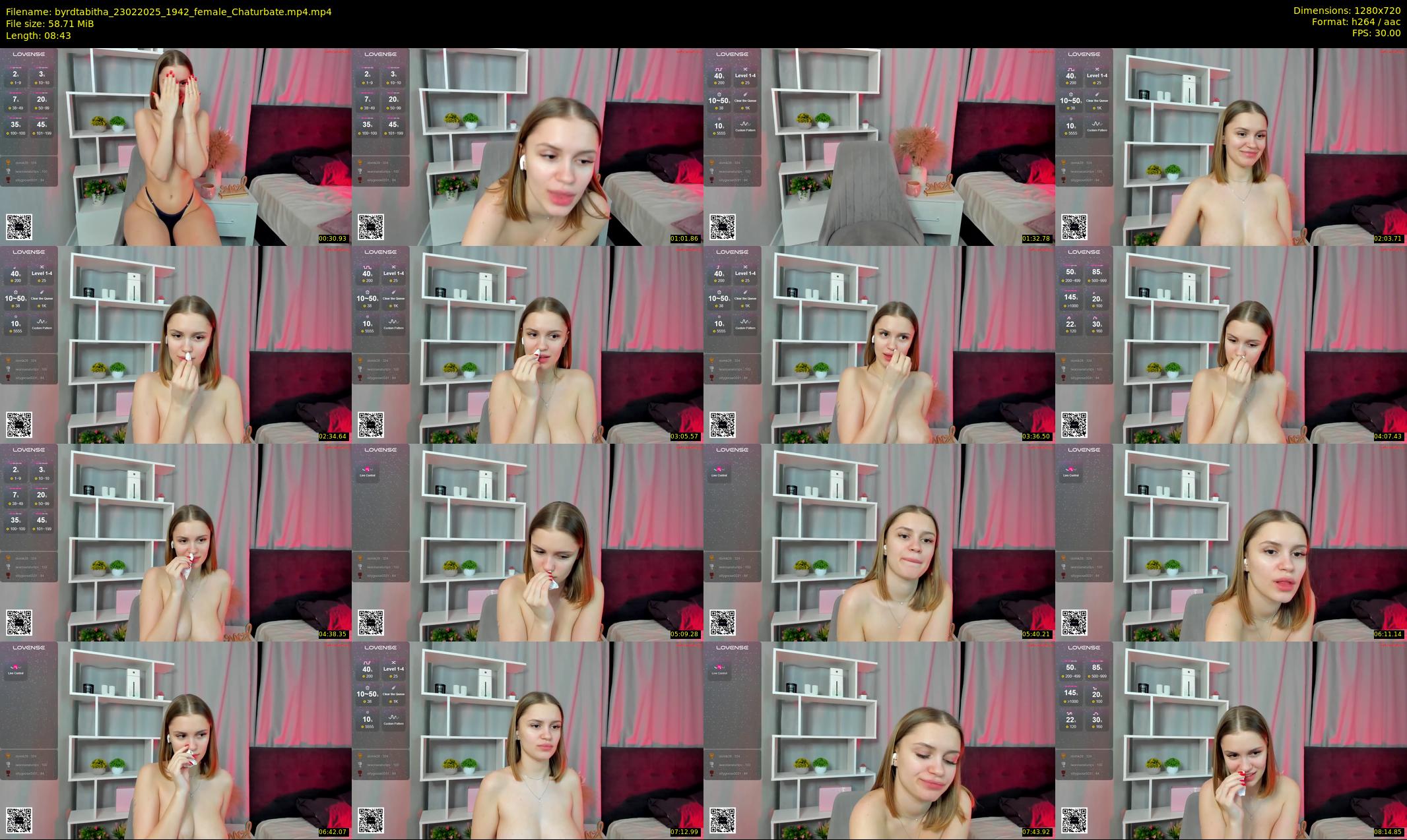 byrdtabitha — 9 minute Chaturbate female cam show recording, 720p, Feb 23, 2025