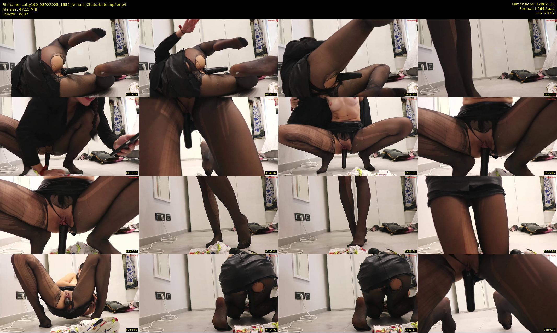 catty190 — 6 minute Chaturbate female cam show recording, 720p, Feb 23, 2025
