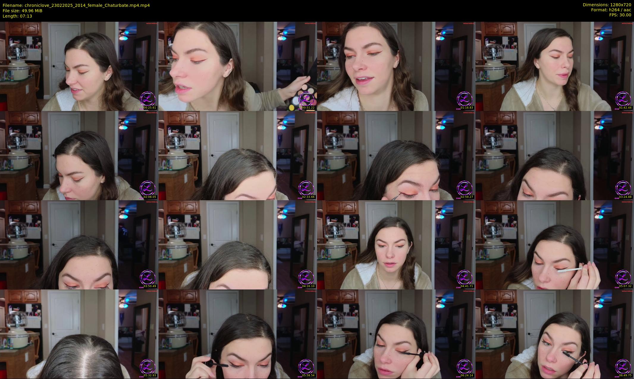 chroniclove — 8 minute Chaturbate female cam show recording, 720p, Feb 23, 2025