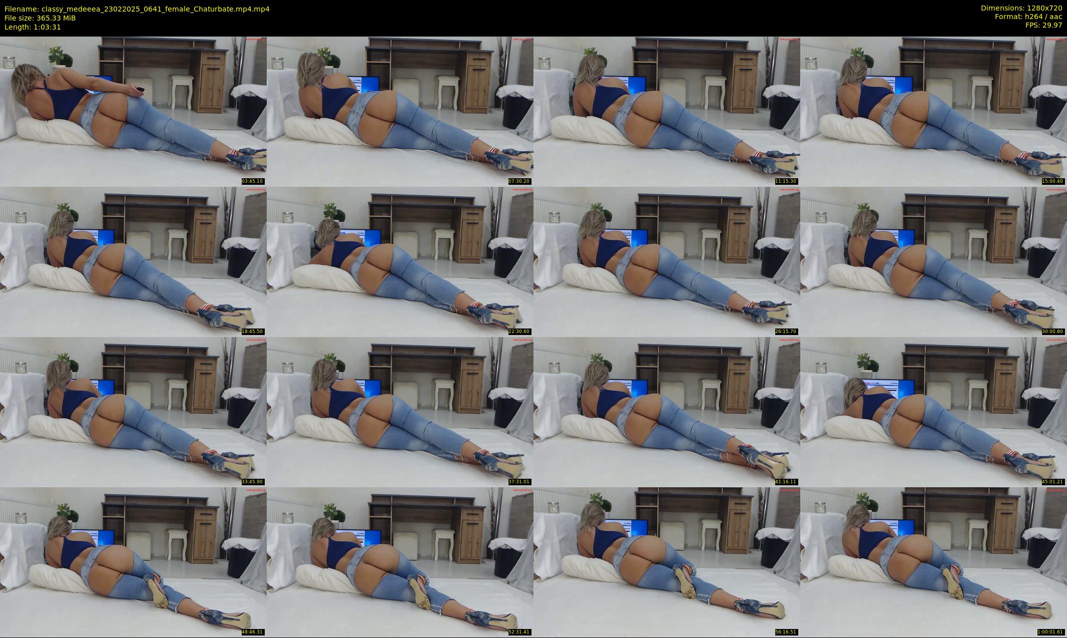 classy_medeeea — 64 minute Chaturbate female cam show recording, 720p, Feb 23, 2025