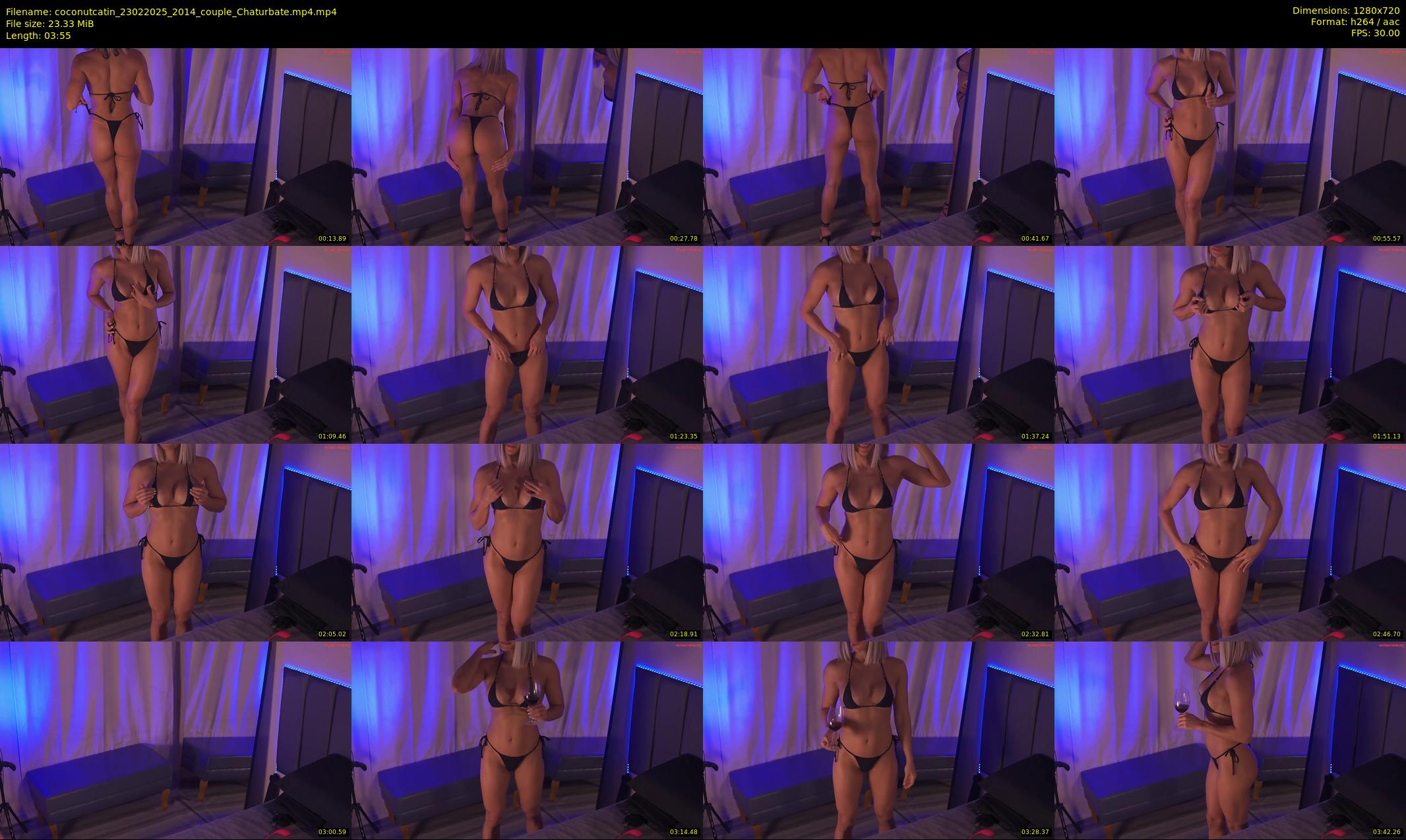 coconutcatin — 4 minute Chaturbate couple cam show recording, 720p, Feb 23, 2025