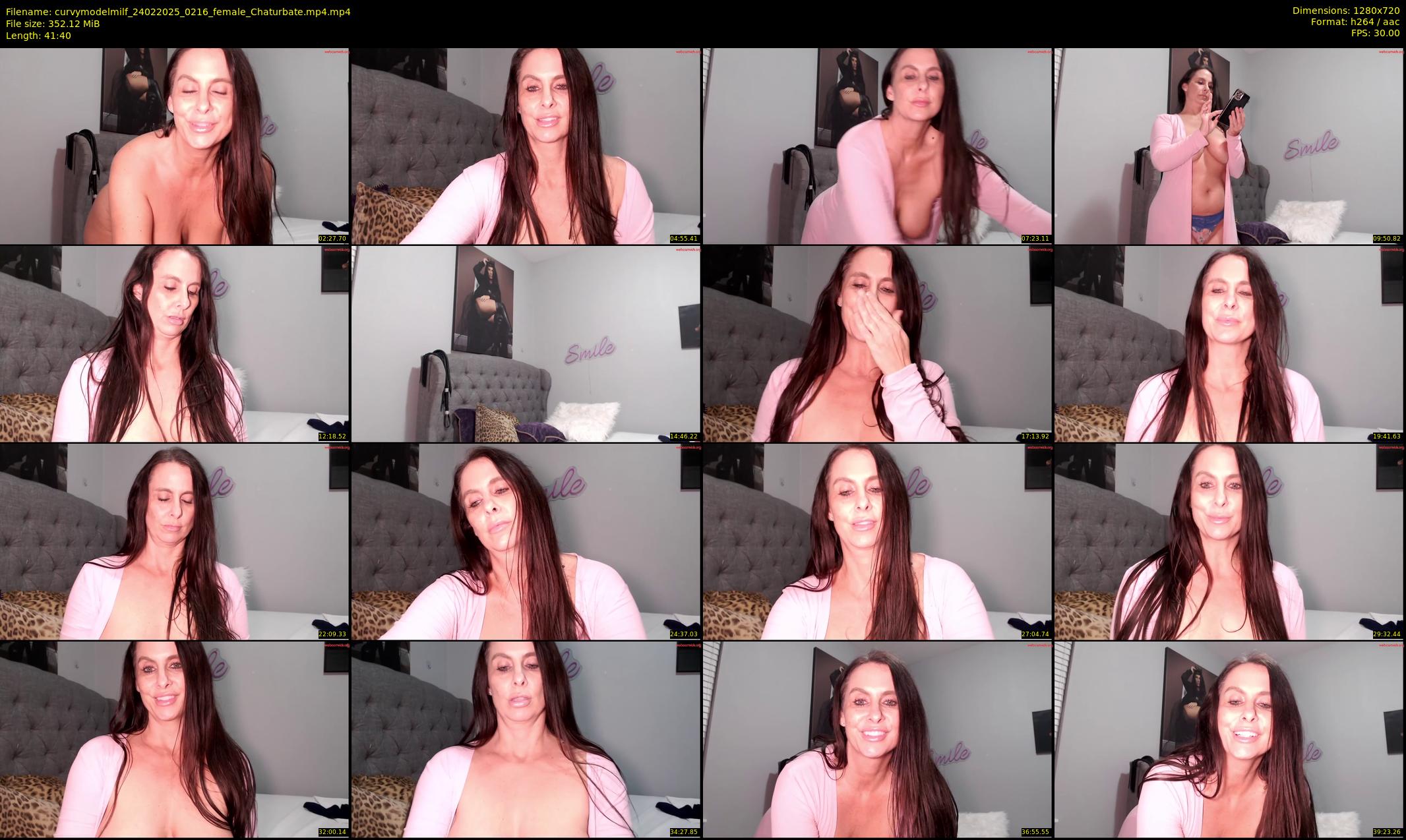 curvymodelmilf — 42 minute Chaturbate female cam show recording, 720p, Feb 24, 2025