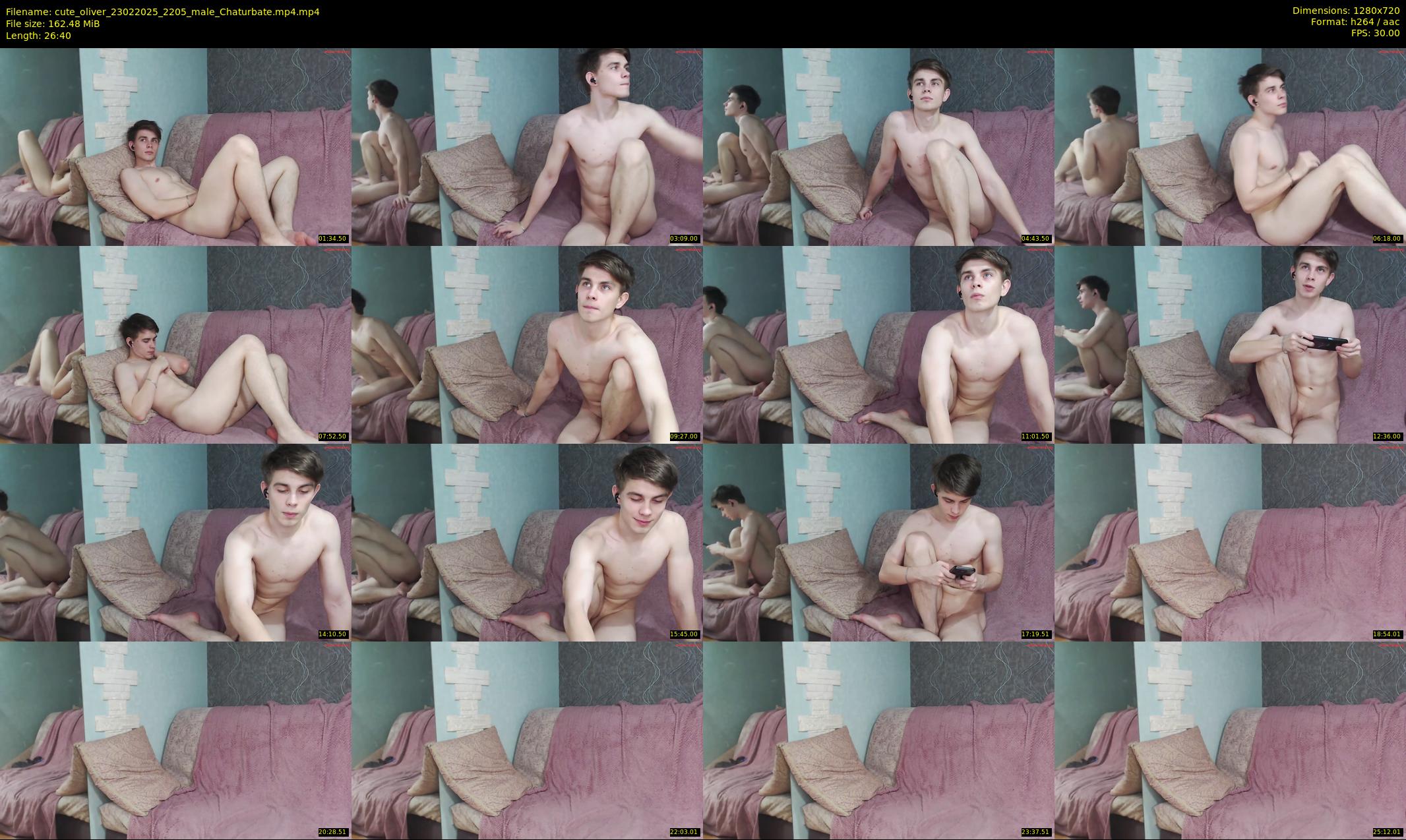 cute_oliver — 27 minute Chaturbate male cam show recording, 720p, Feb 23, 2025