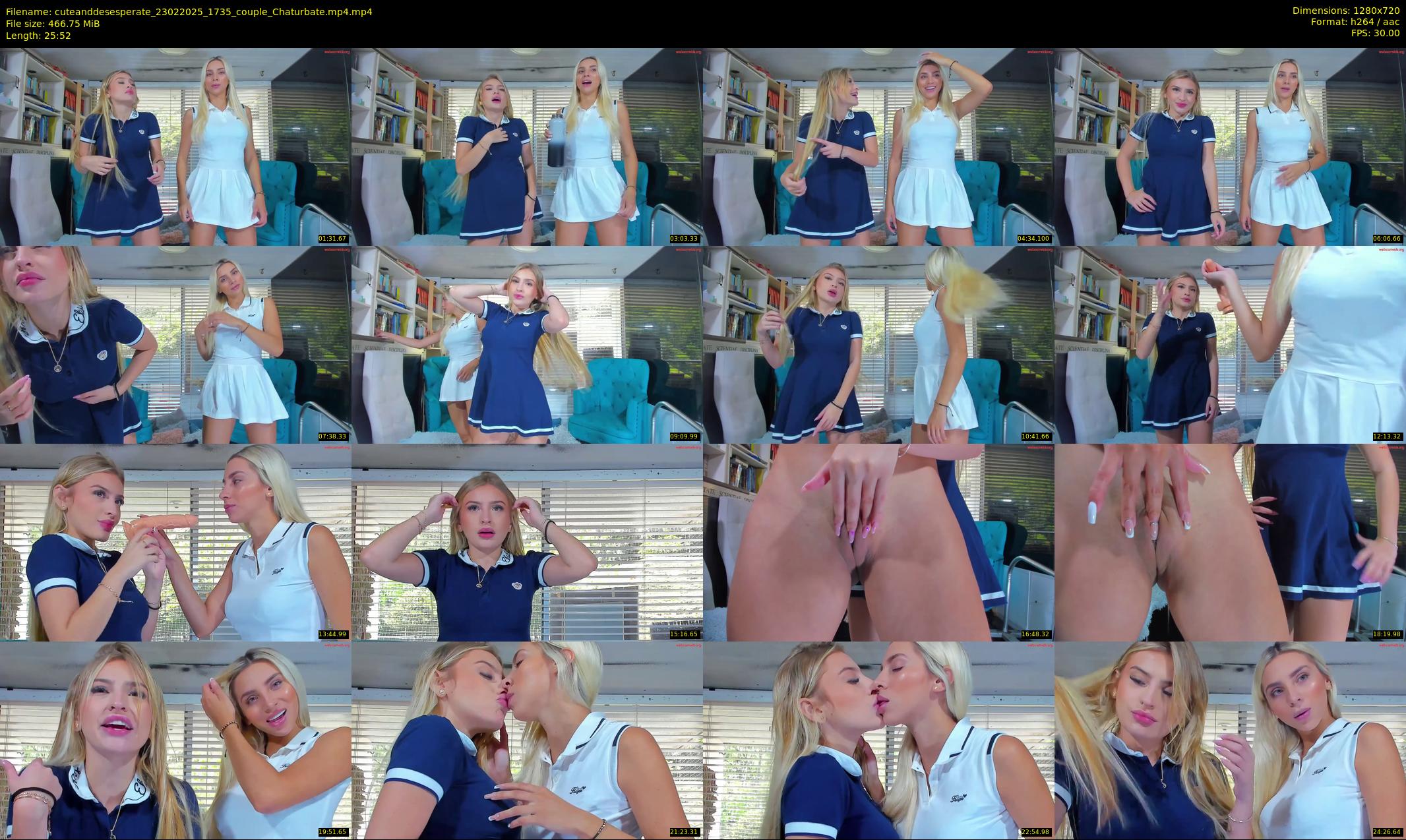 cuteanddesesperate — 26 minute Chaturbate female cam show recording, 720p, Feb 23, 2025